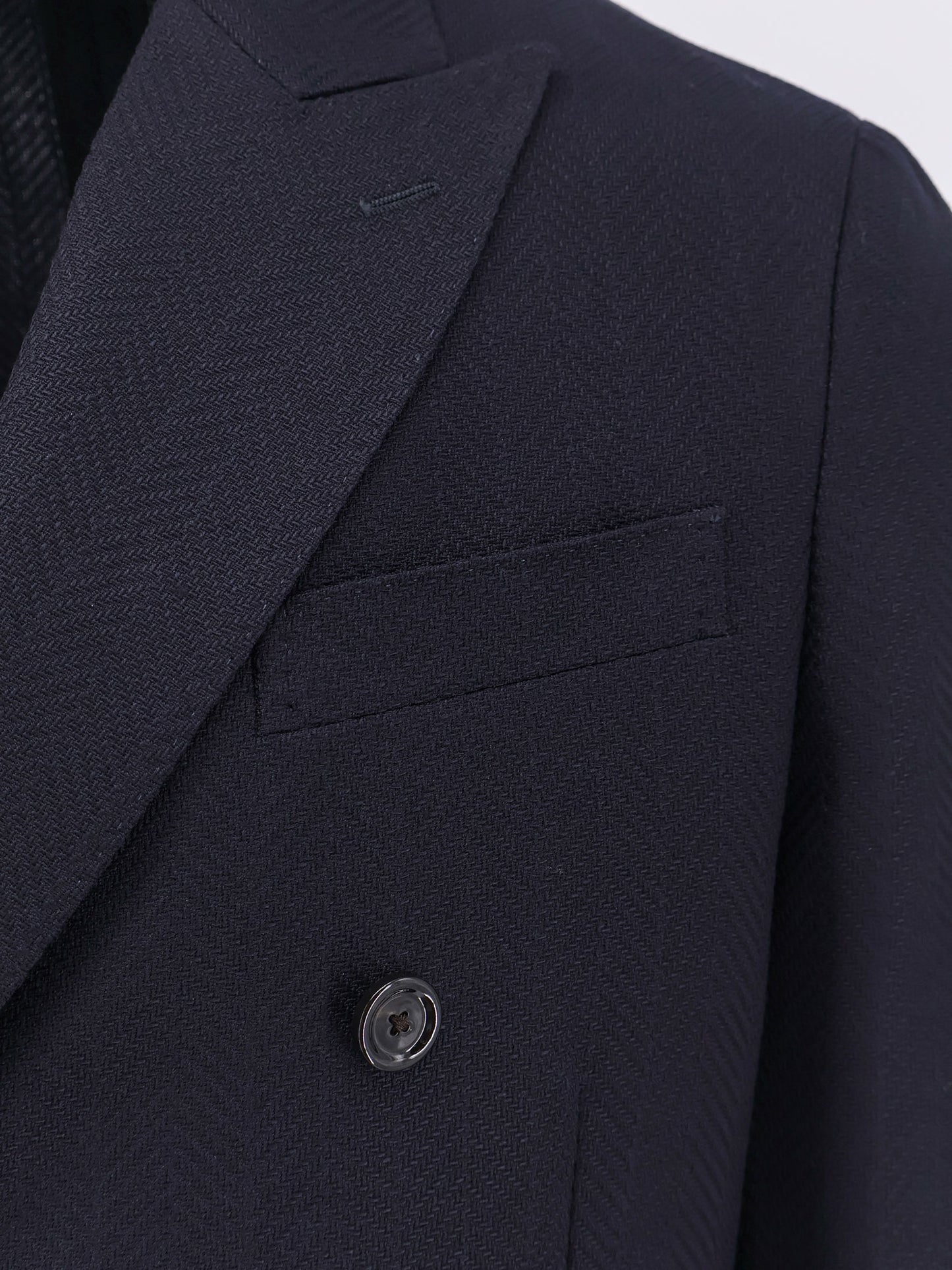 Roma pure virgin wool double-breasted blazer