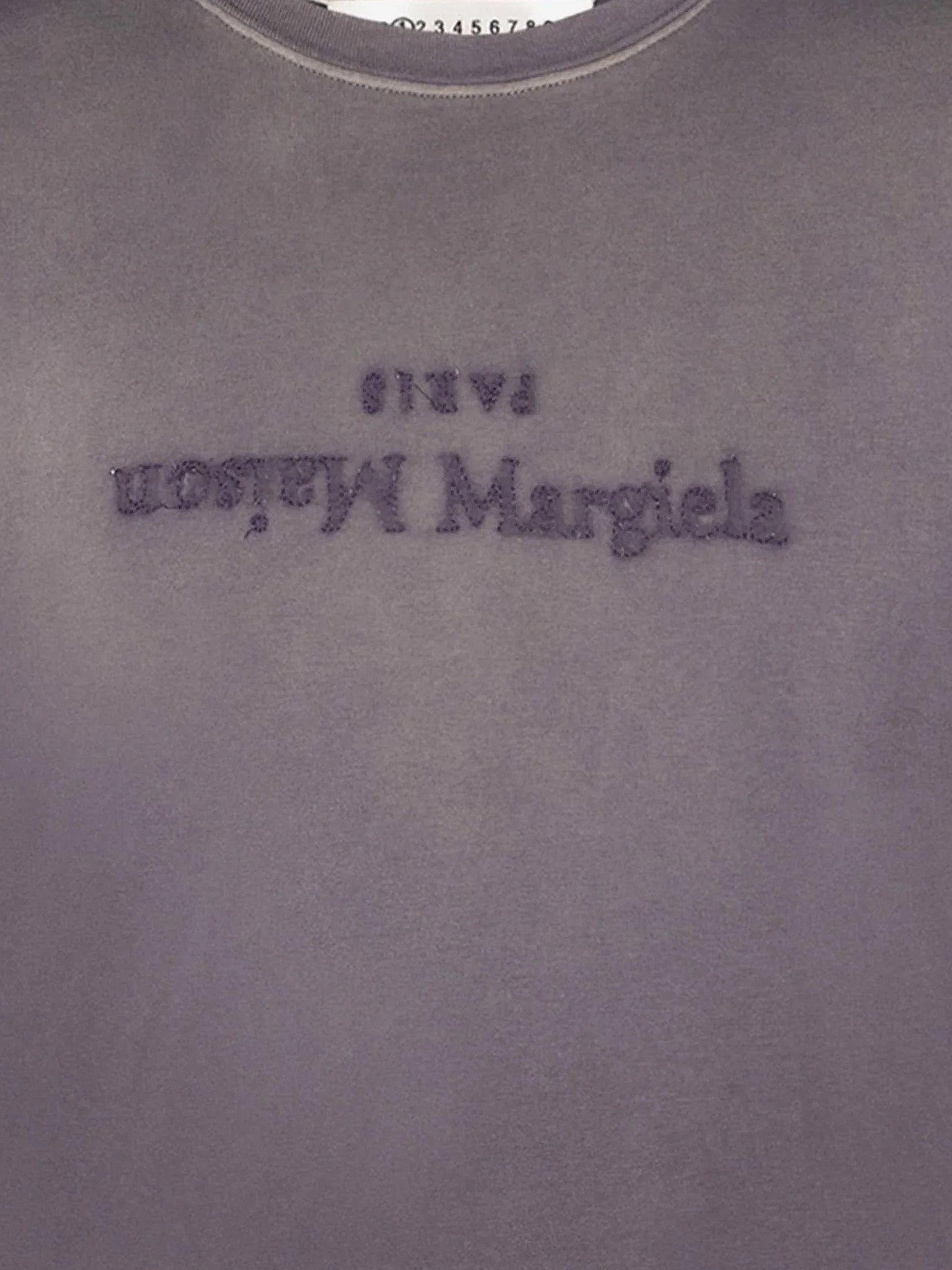 T-shirt in cotone effetto rewashed