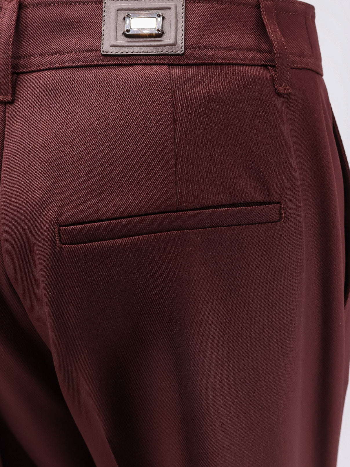 Cannes virgin wool trousers