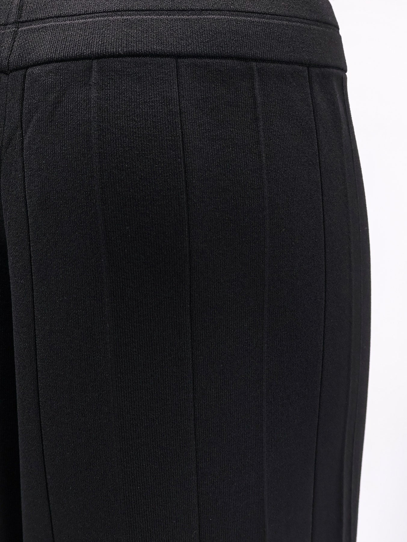 Lama viscose blend trousers