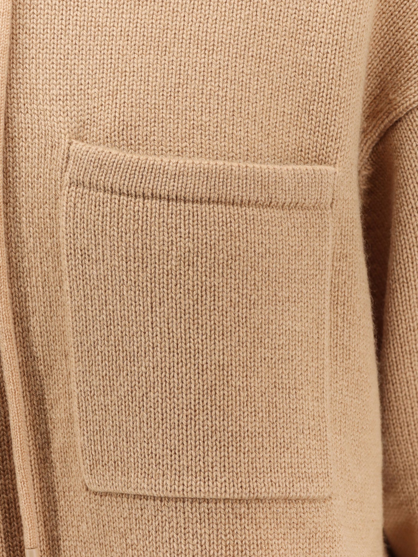 Liana wool and cashmere hooded sweater