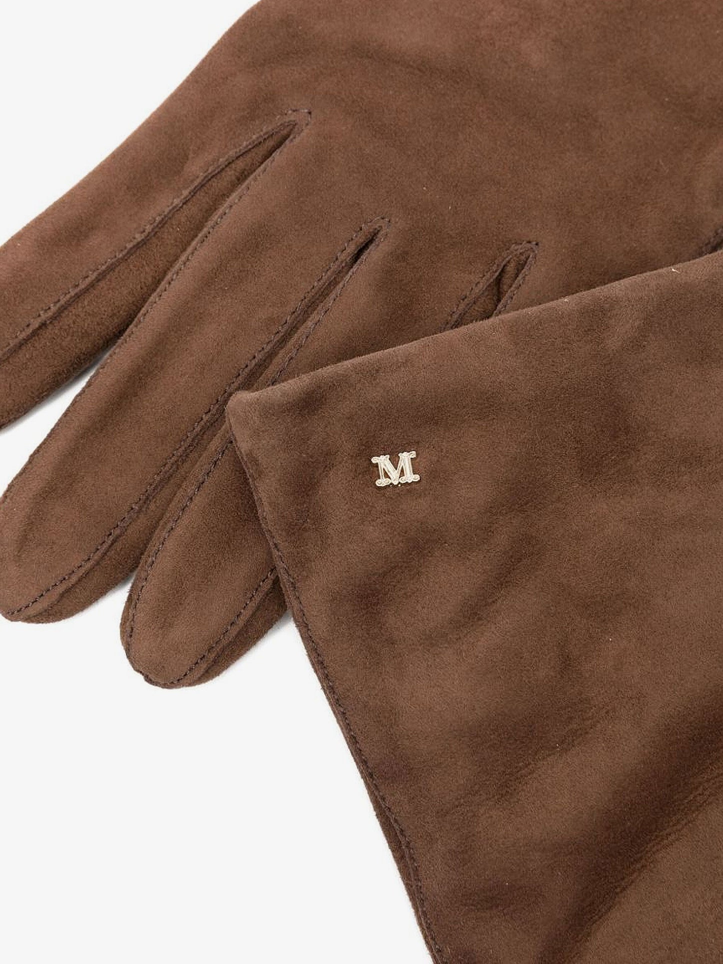 Afide long suede gloves