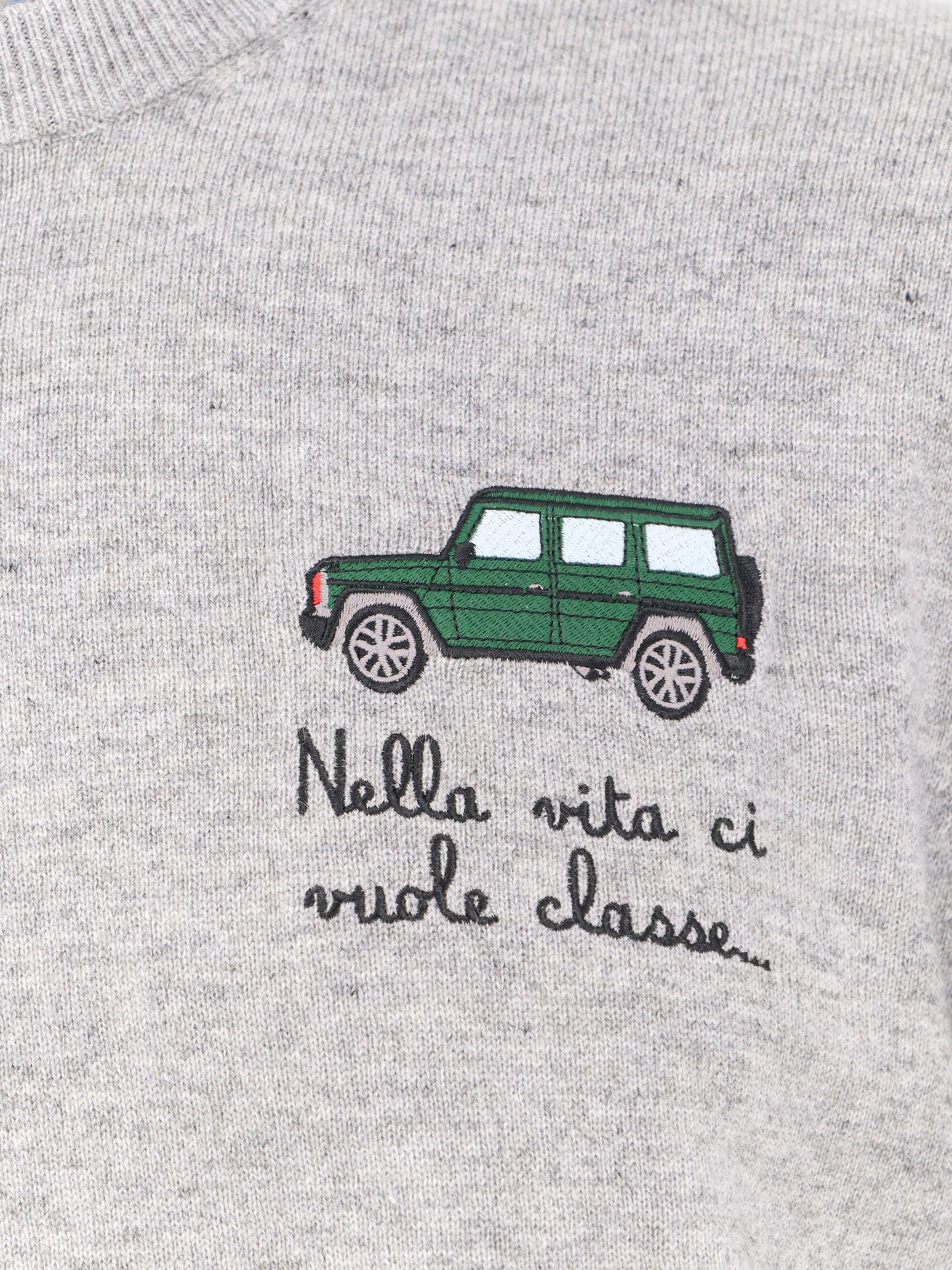 Heron Light Embry wool blend sweater