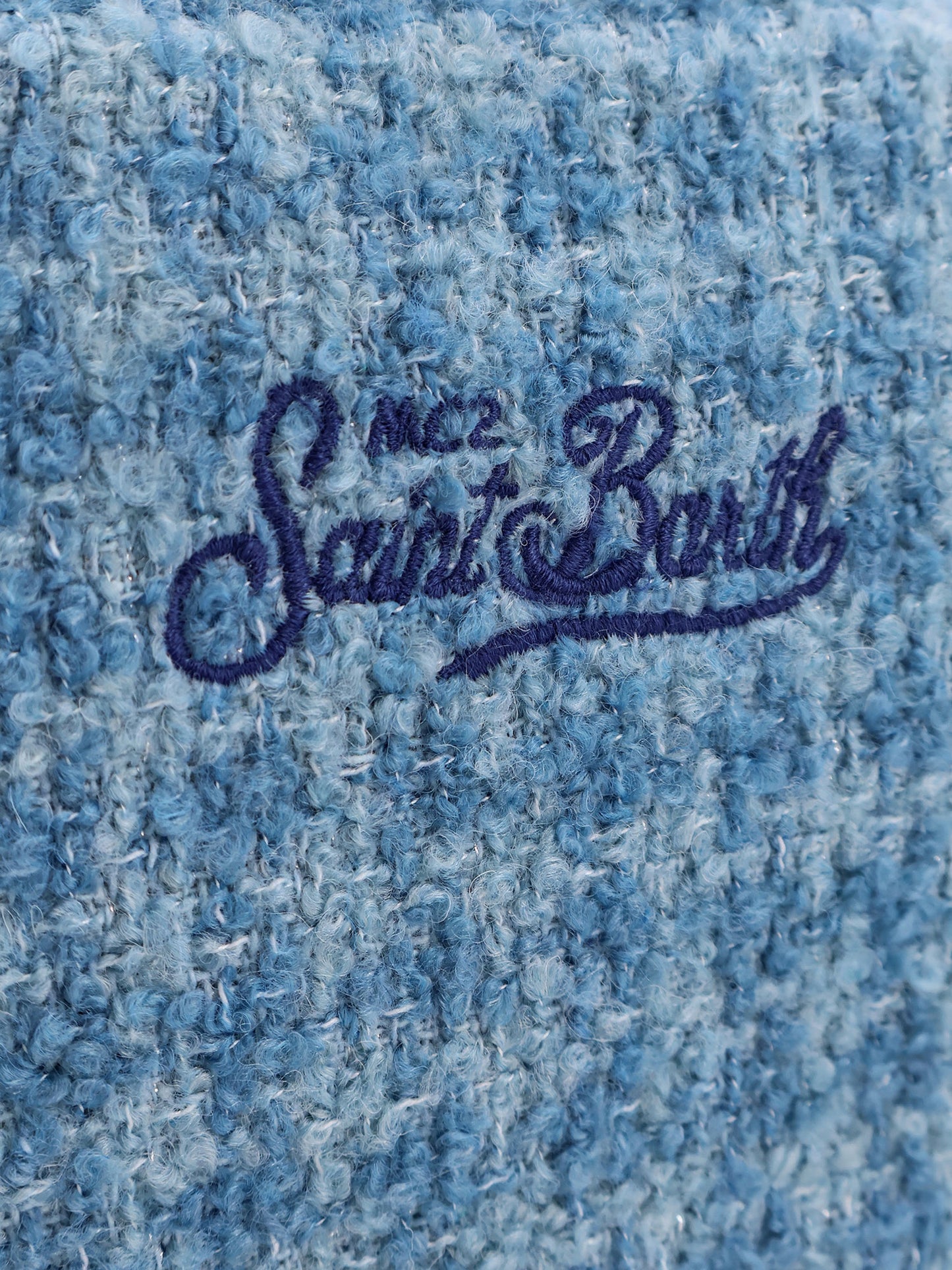 Wool blend shoulder bag