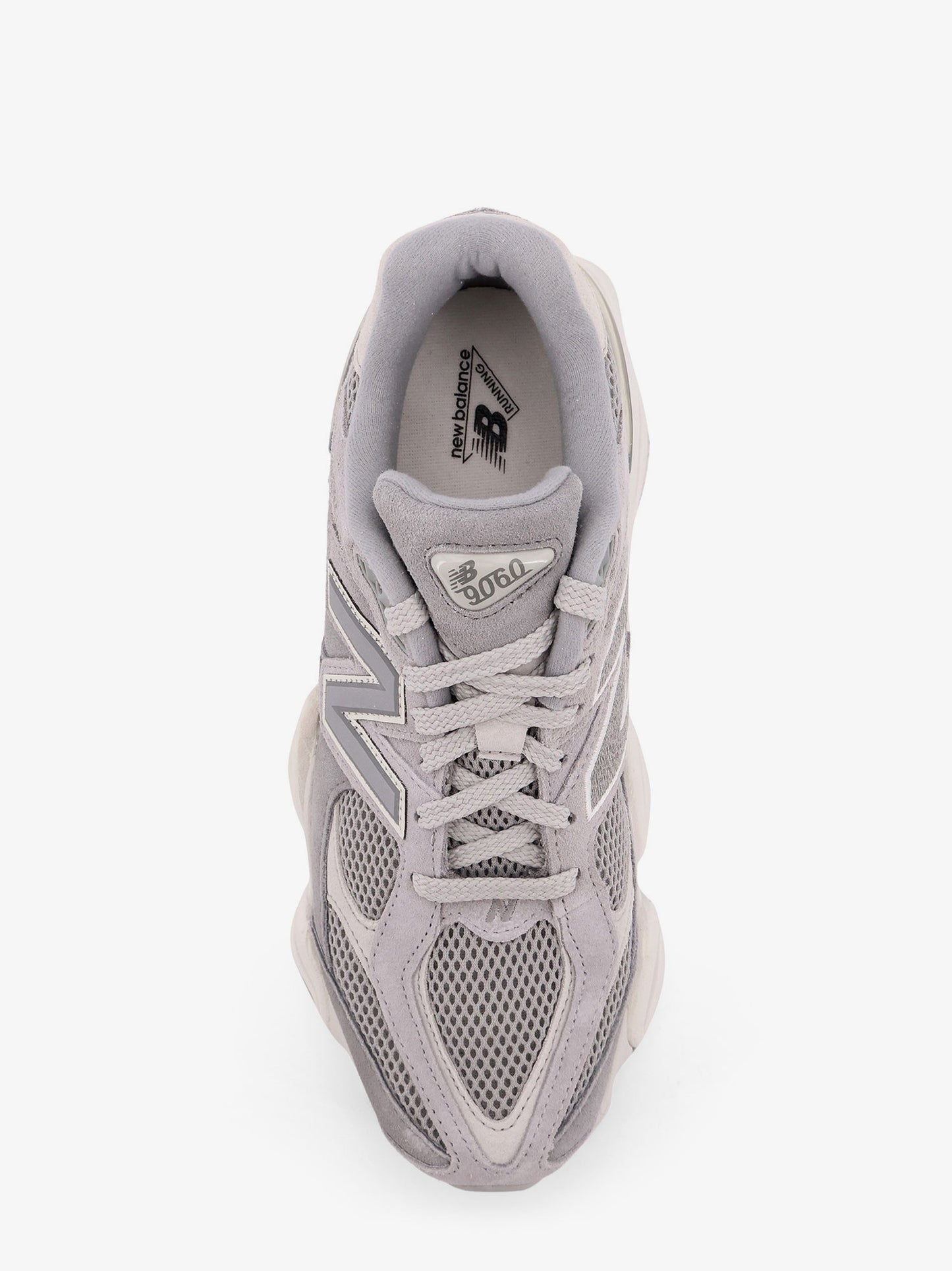 9060 low-top mesh and suede sneakers