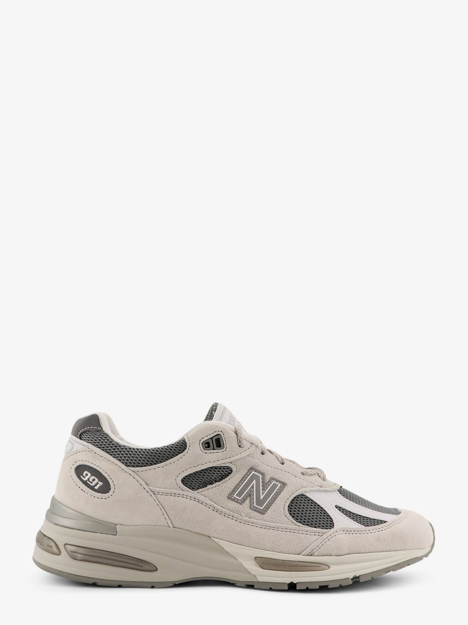 991 mesh and suede low-top sneakers NEW BALANCE - Nugnes1920 display picture 1