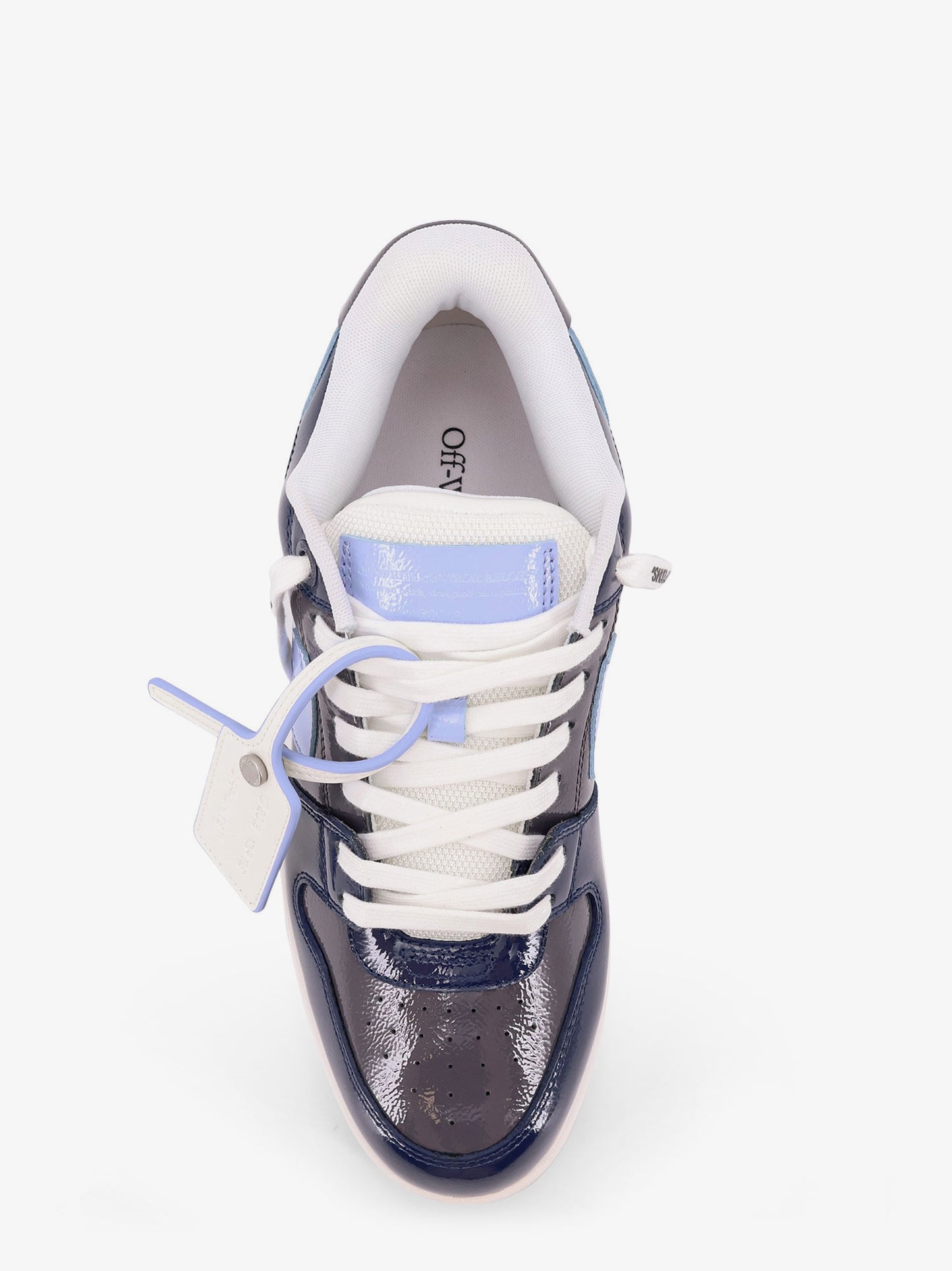 OOO Patent Lea low-top patent leather sneakers