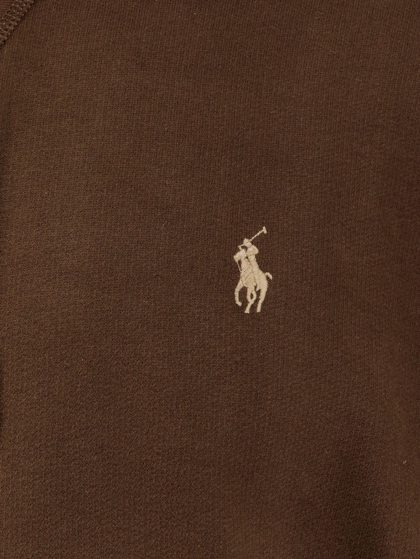 Cotton blend sweatshirt with iconic embroidery