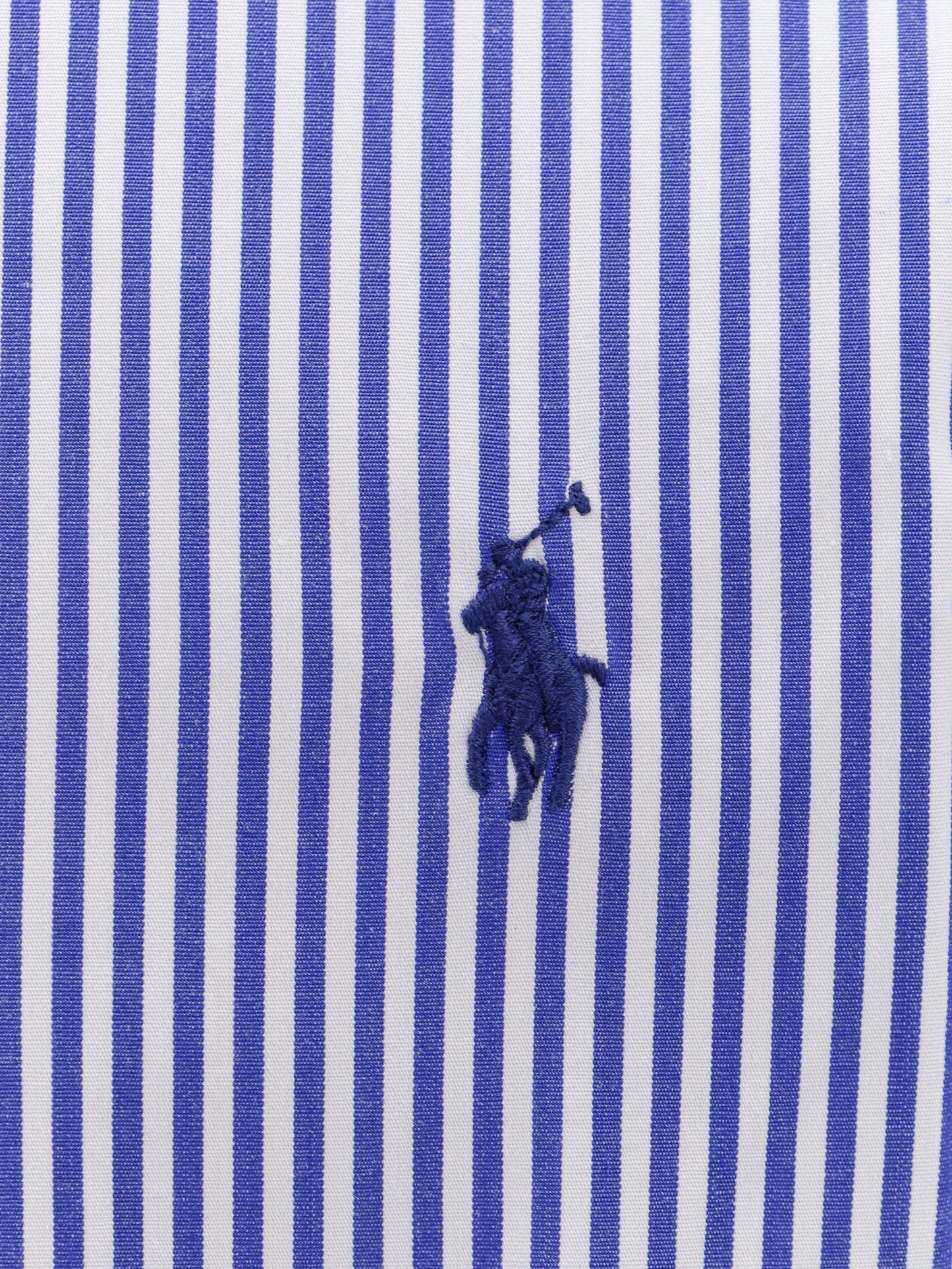 Striped stretch cotton shirt