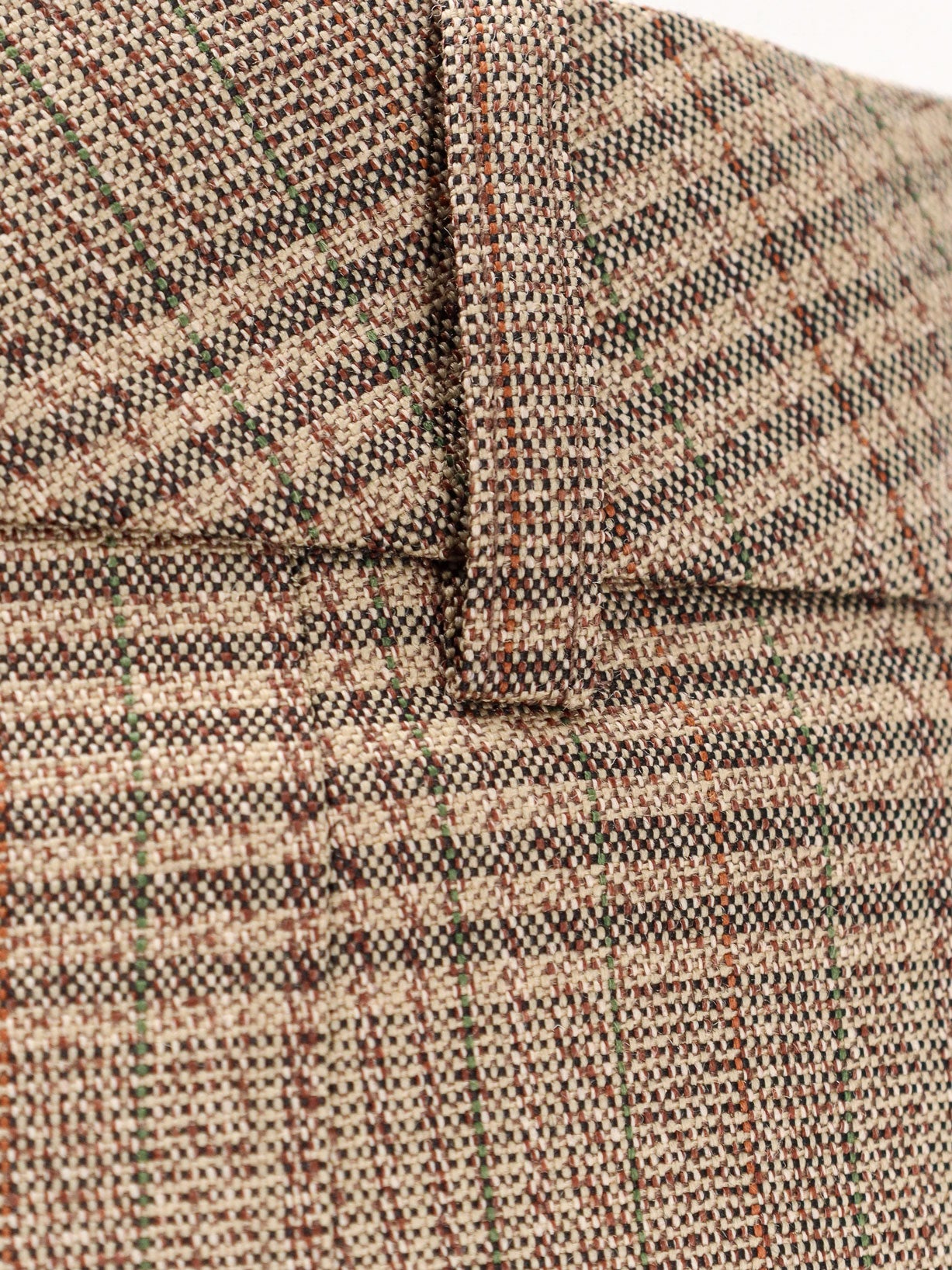 Tailored Prince of Wales trousers