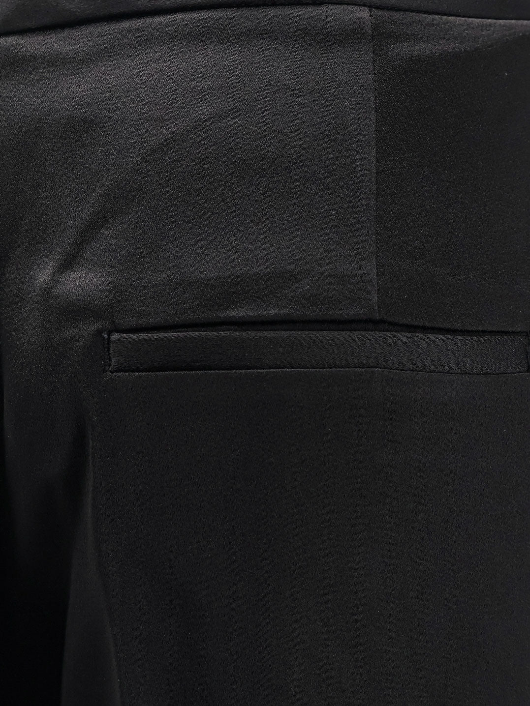 Relaxed satin trousers