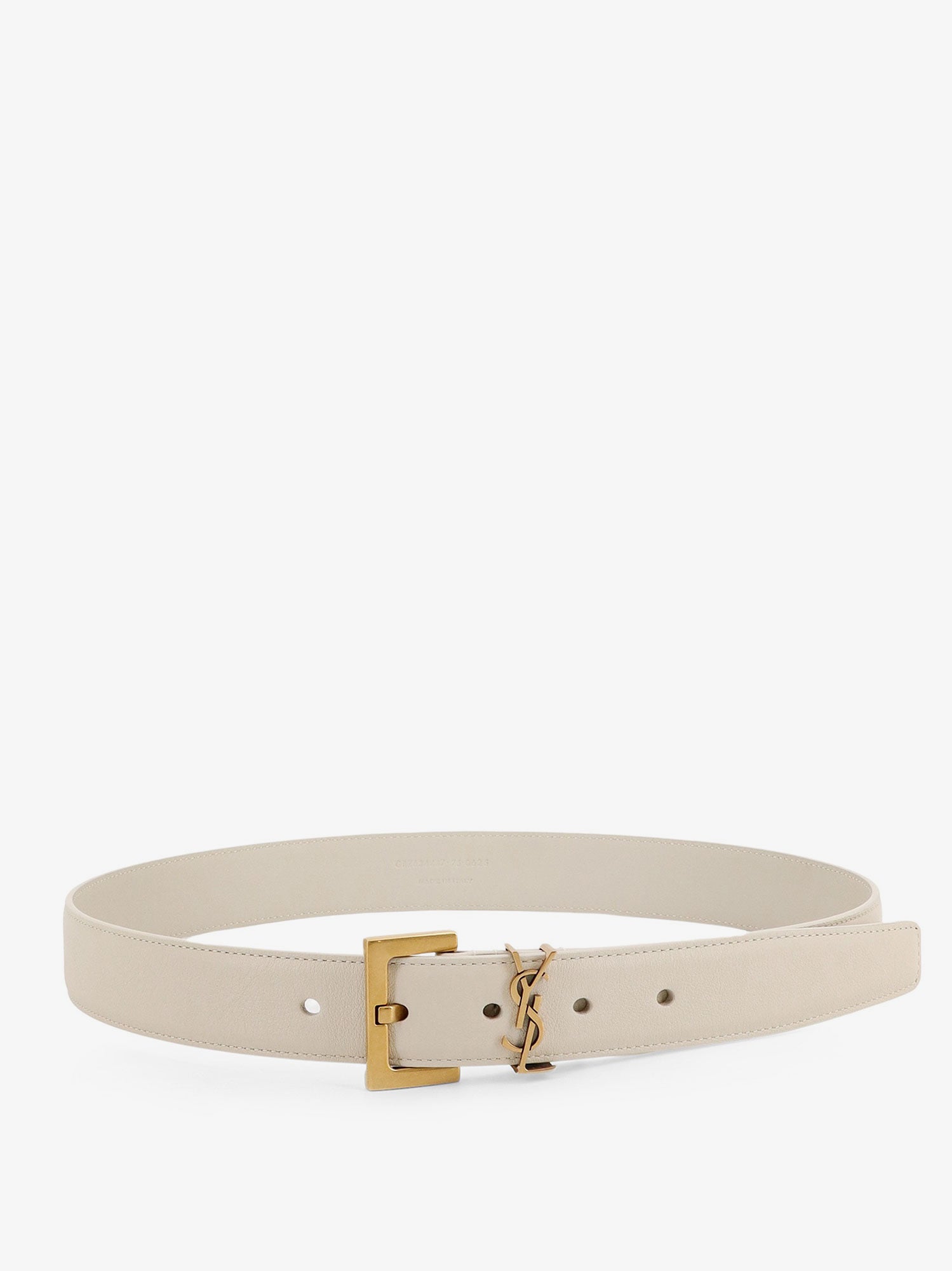 Leather belt SAINT LAURENT Nugnes1920