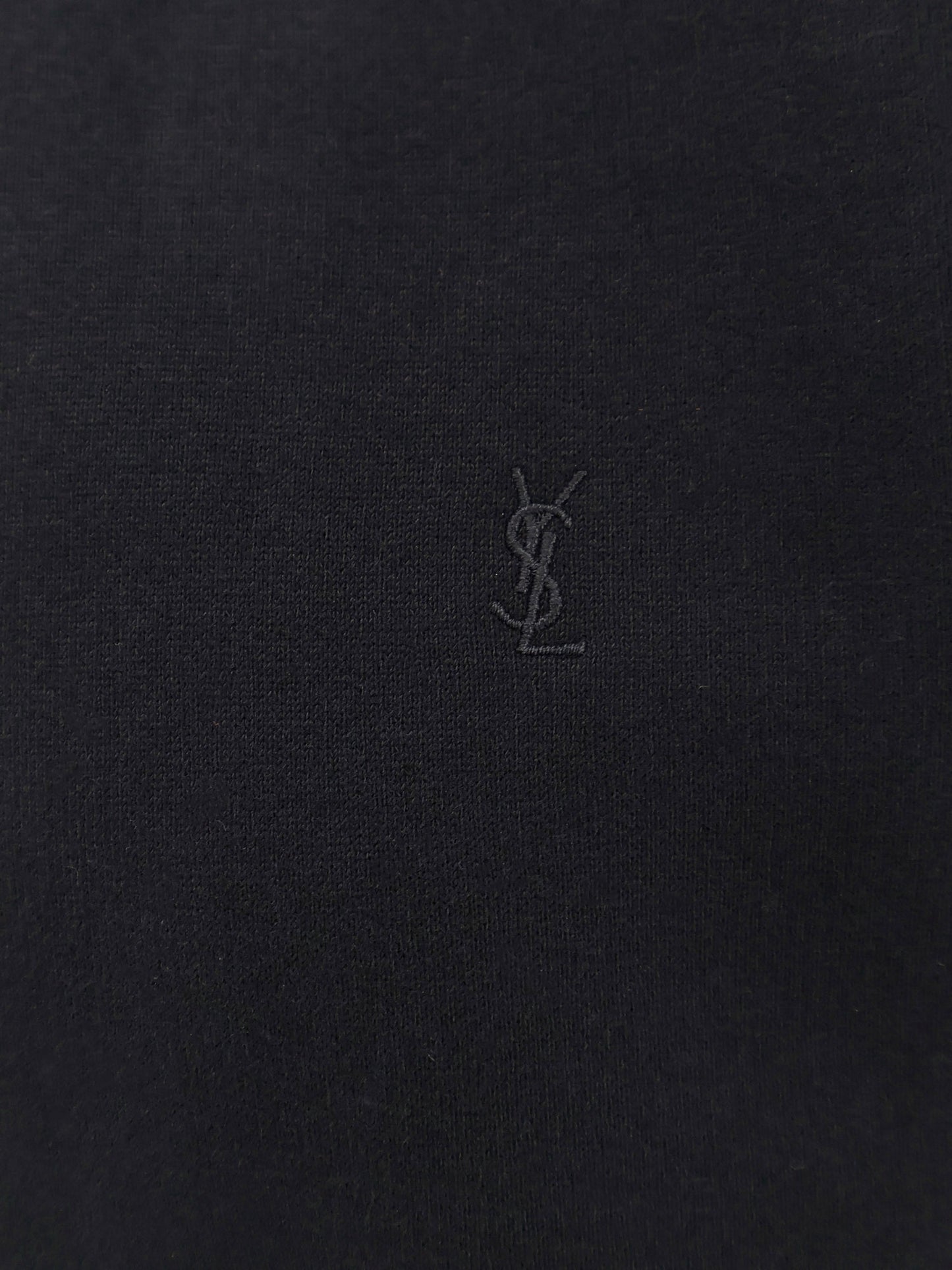 Certified cotton sweatshirt with Cassandre embroidery