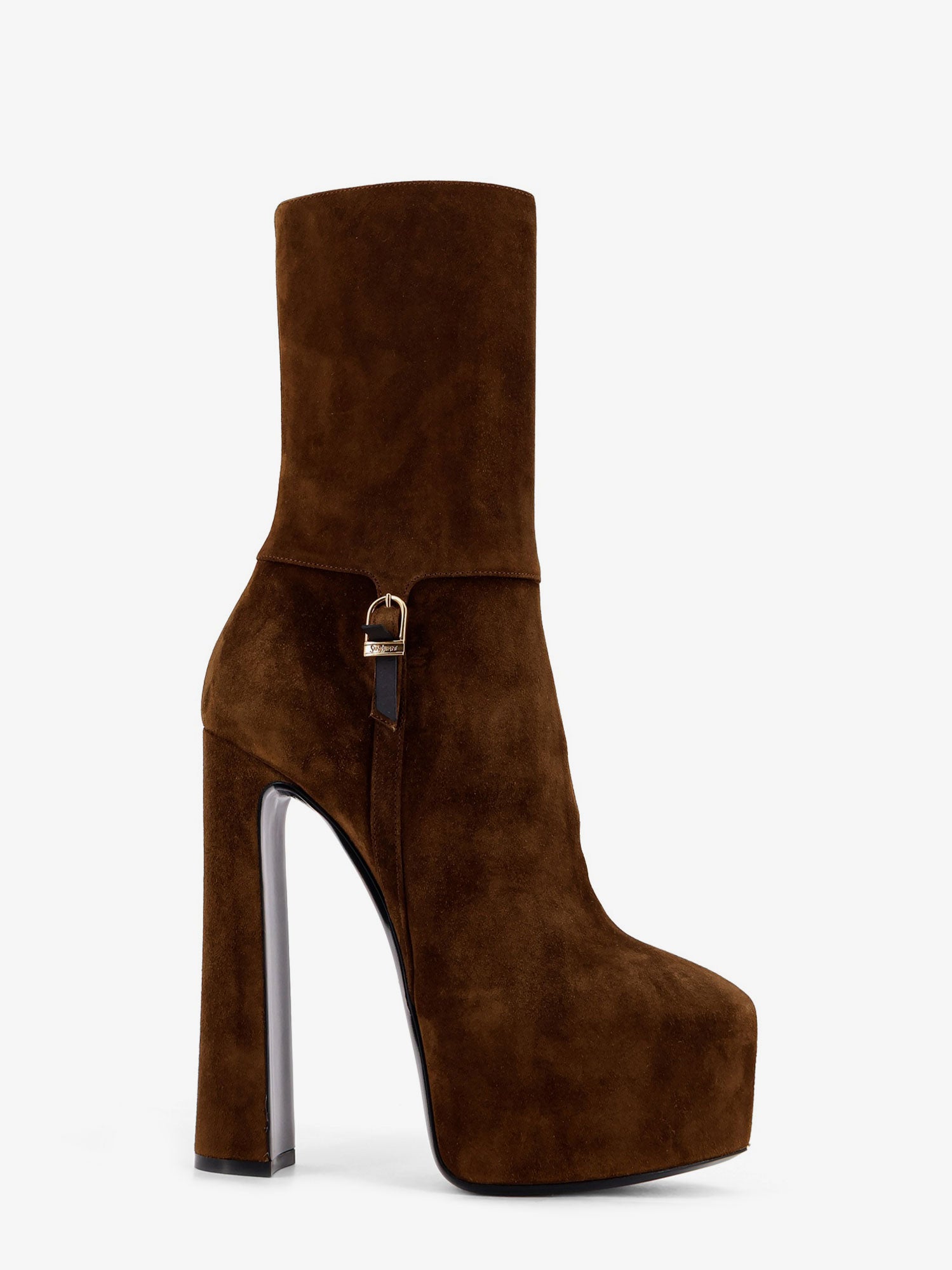 Nico suede plateau ankle boots