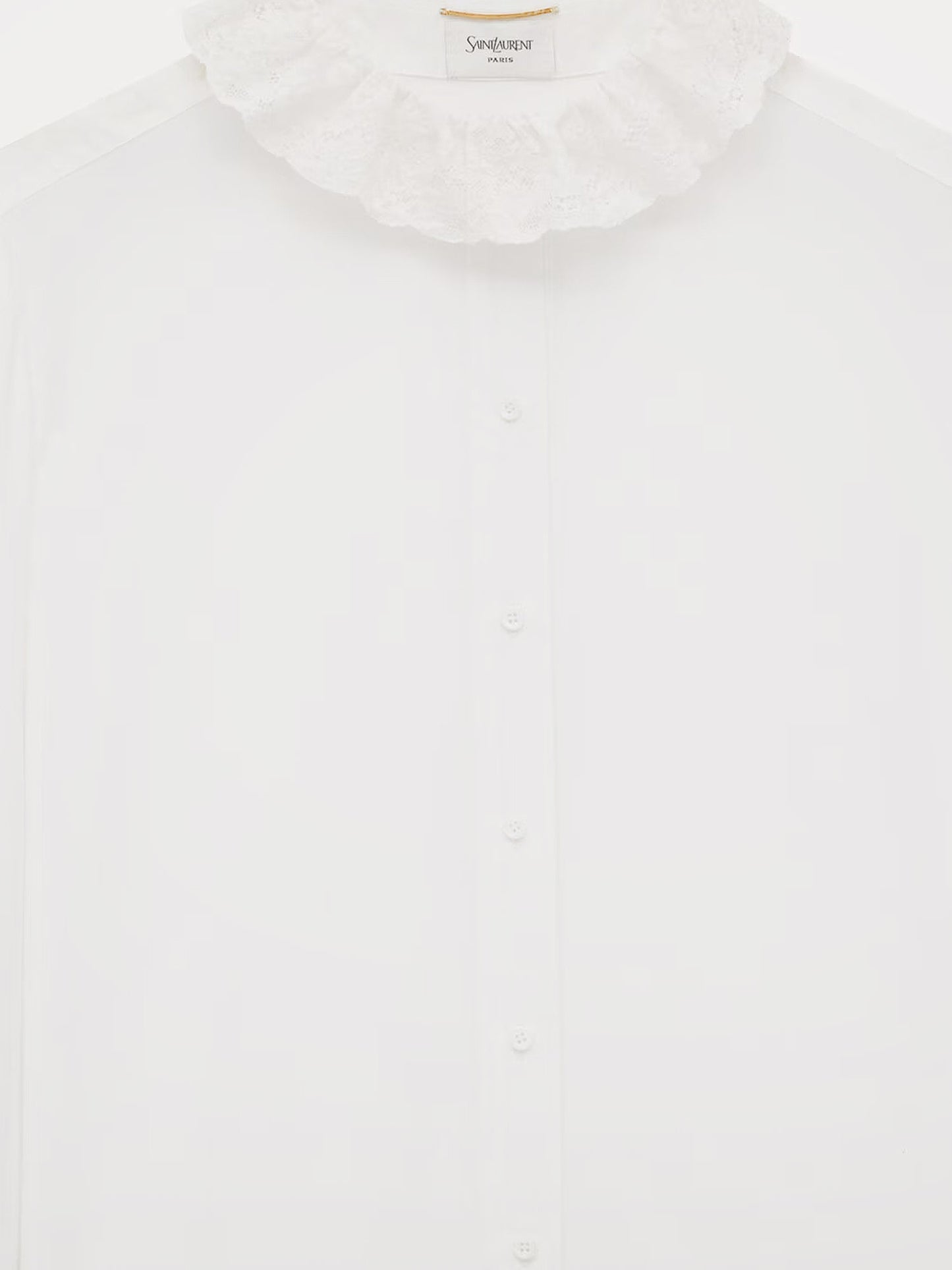 Camicia in cotone certificato