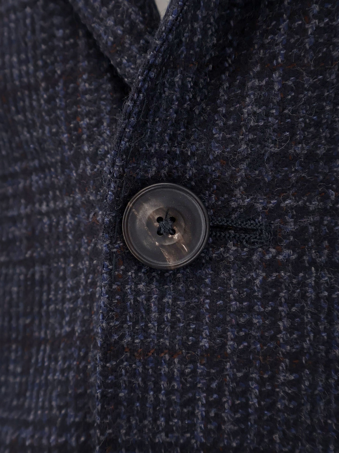 Single-breasted wool blazer