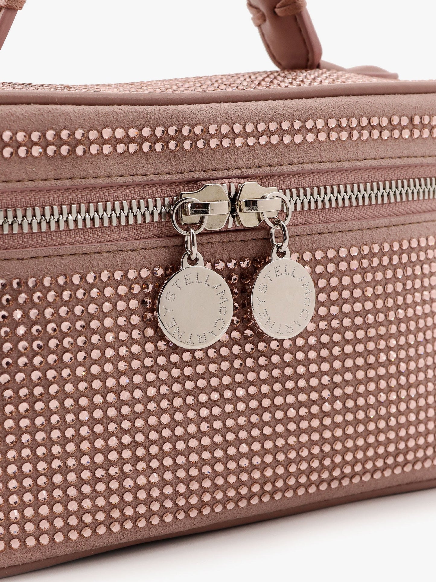 Shaggy deer beauty case with rhinestones