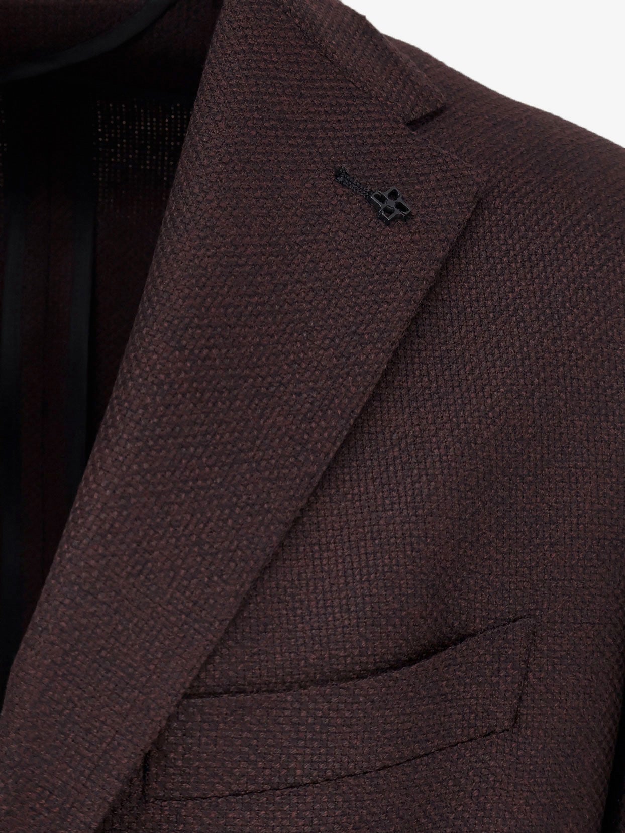 Single-breasted virgin wool blazer