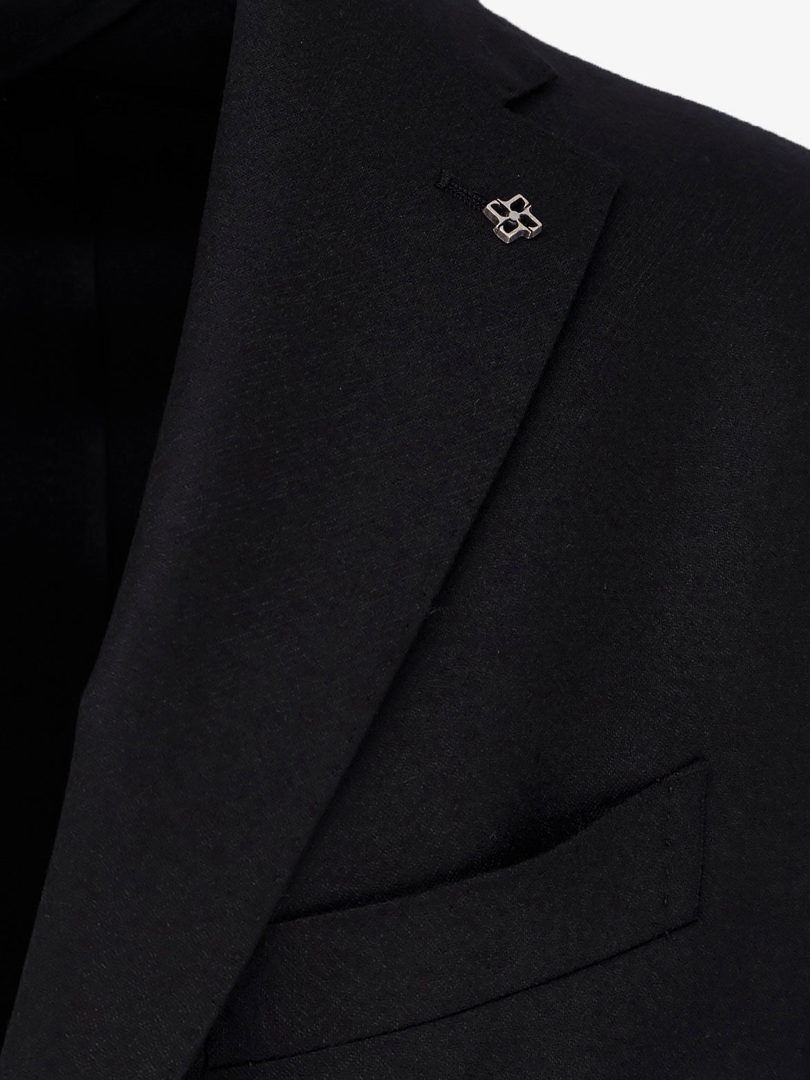 Single-breasted virgin wool blazer