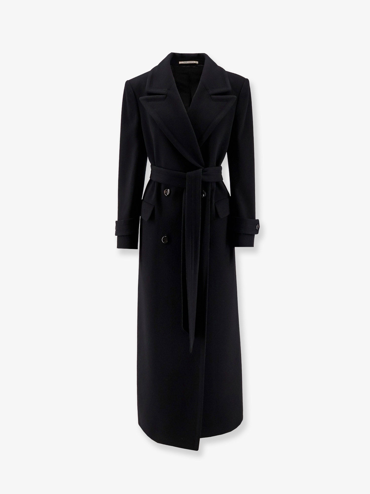 Julia double-breasted wool and cashmere coat