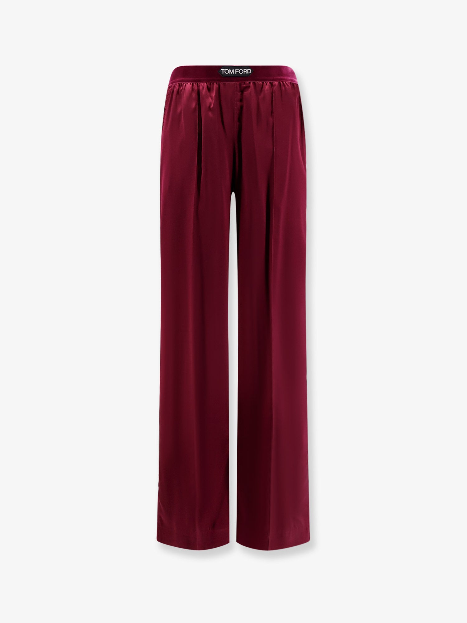 Stretch silk Pajamas Trousers TOM FORD Nugnes1920