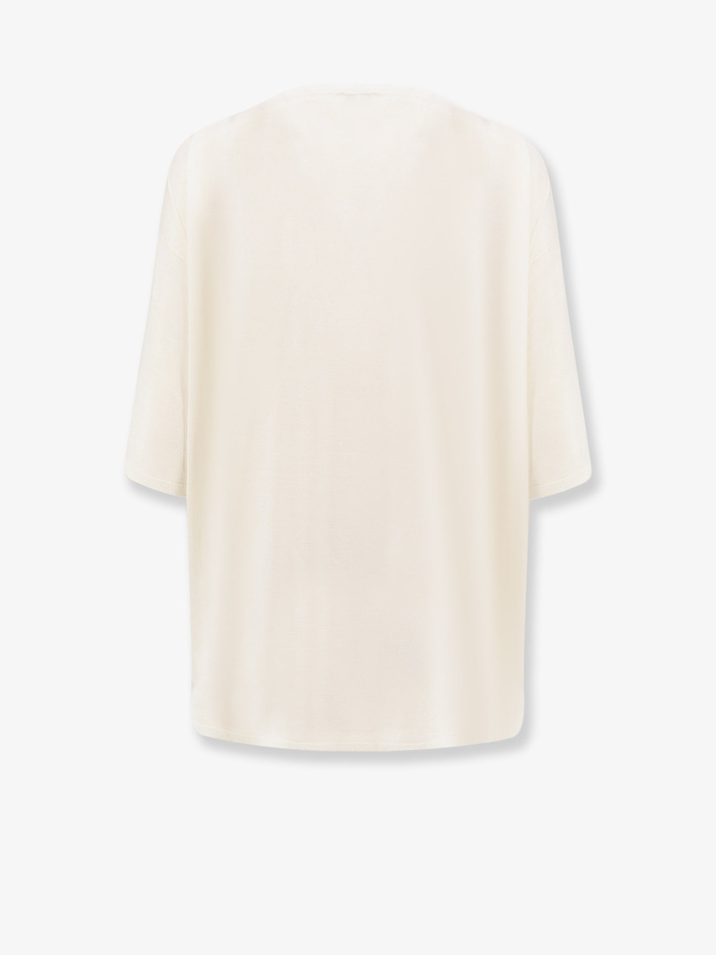 Longline wool blend sweater