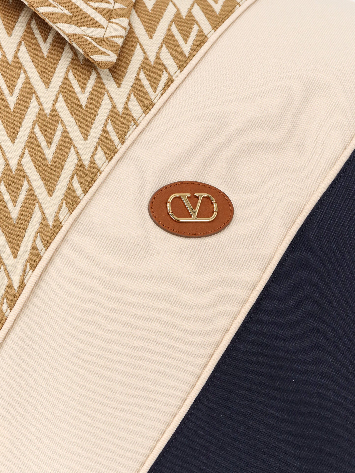 Toute la V wool and cotton jacket