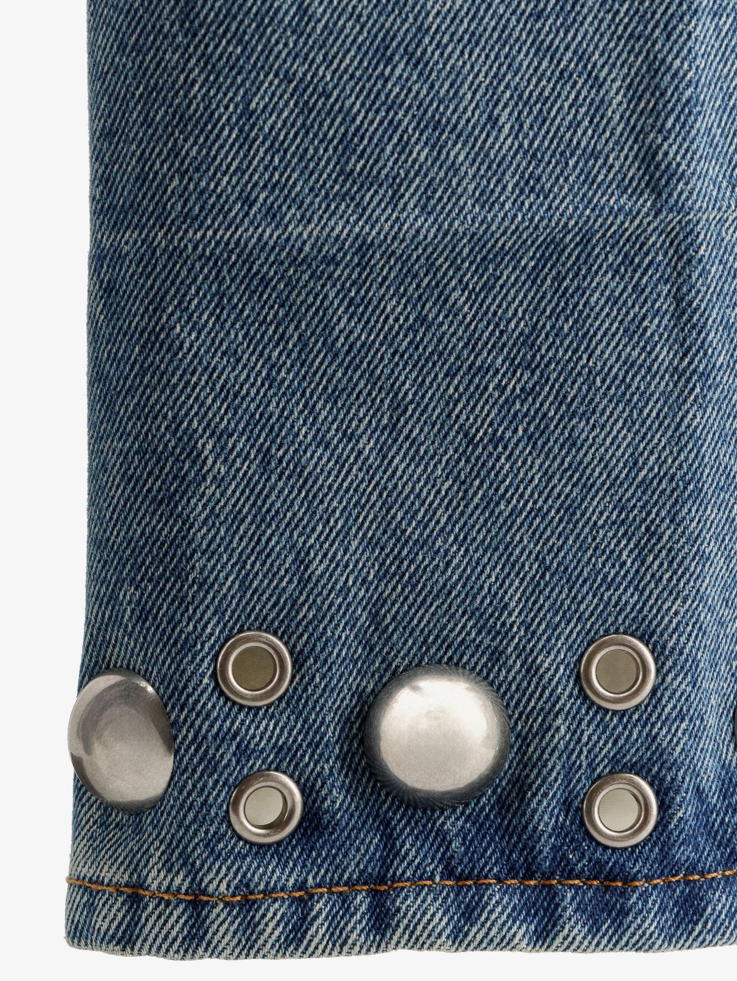 Jeans with metal details