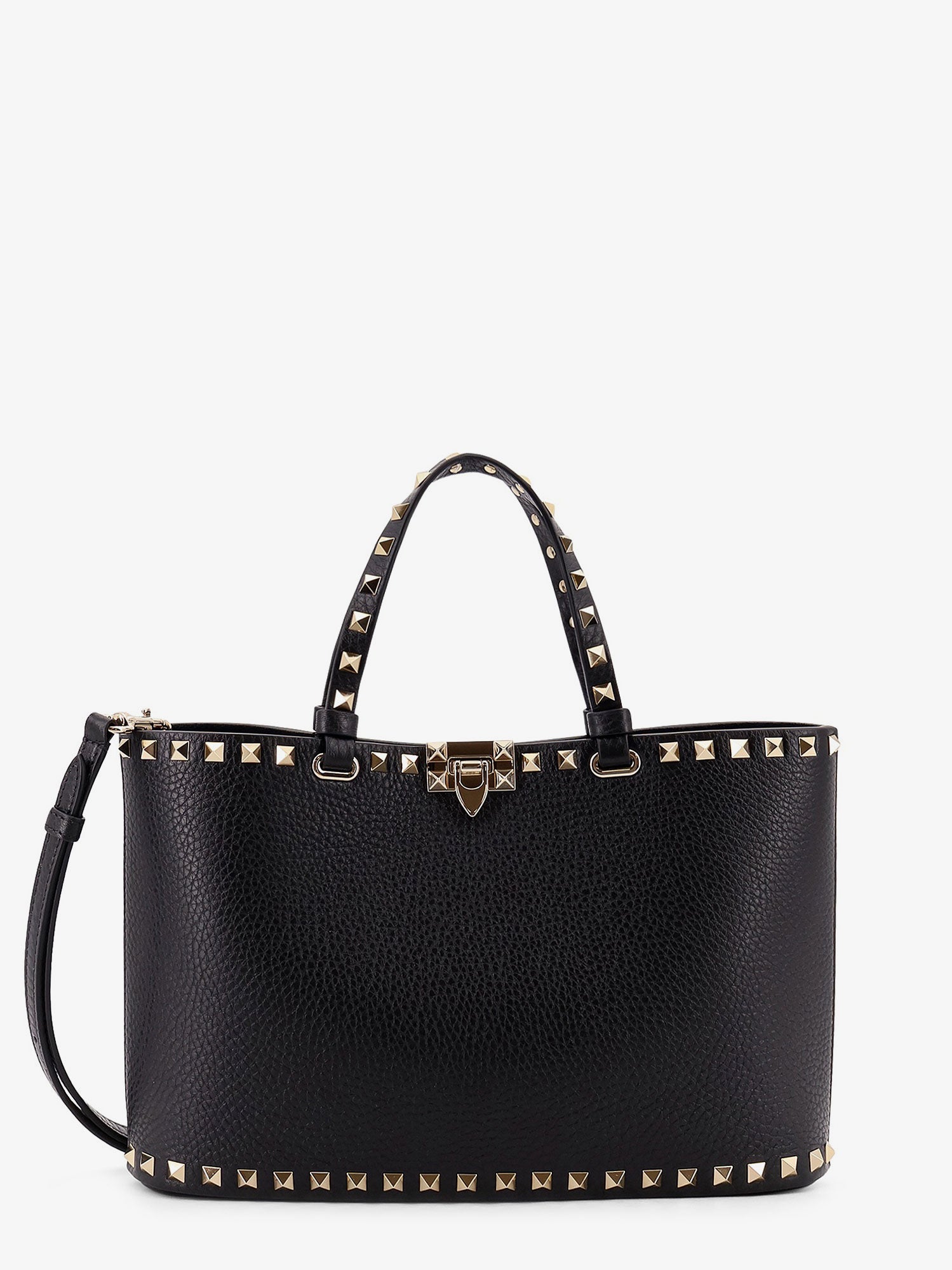 Borsa Rockstud Small Tote Valentino Garavani in pelle