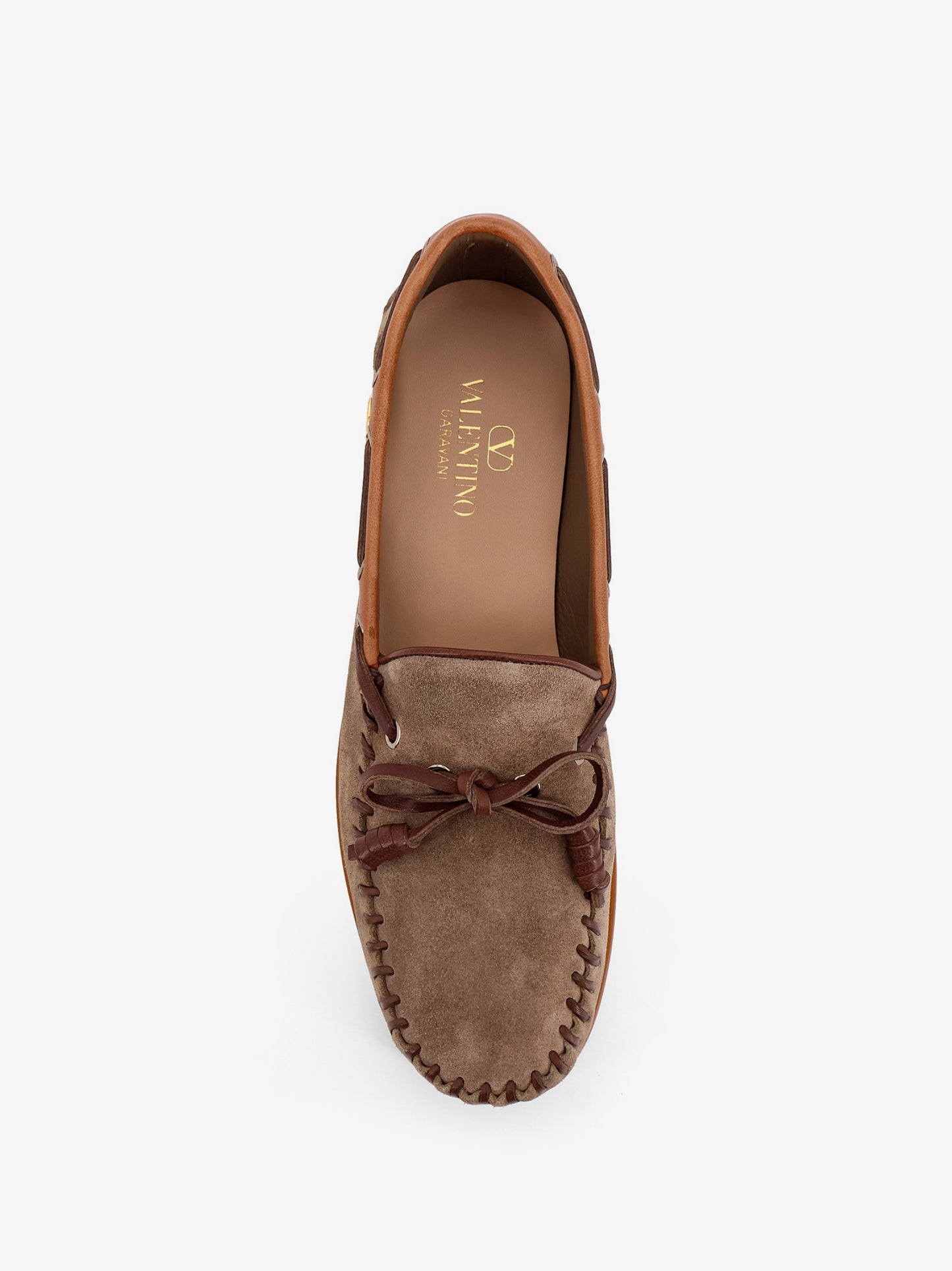 Palm Avenue suede and leather loafers