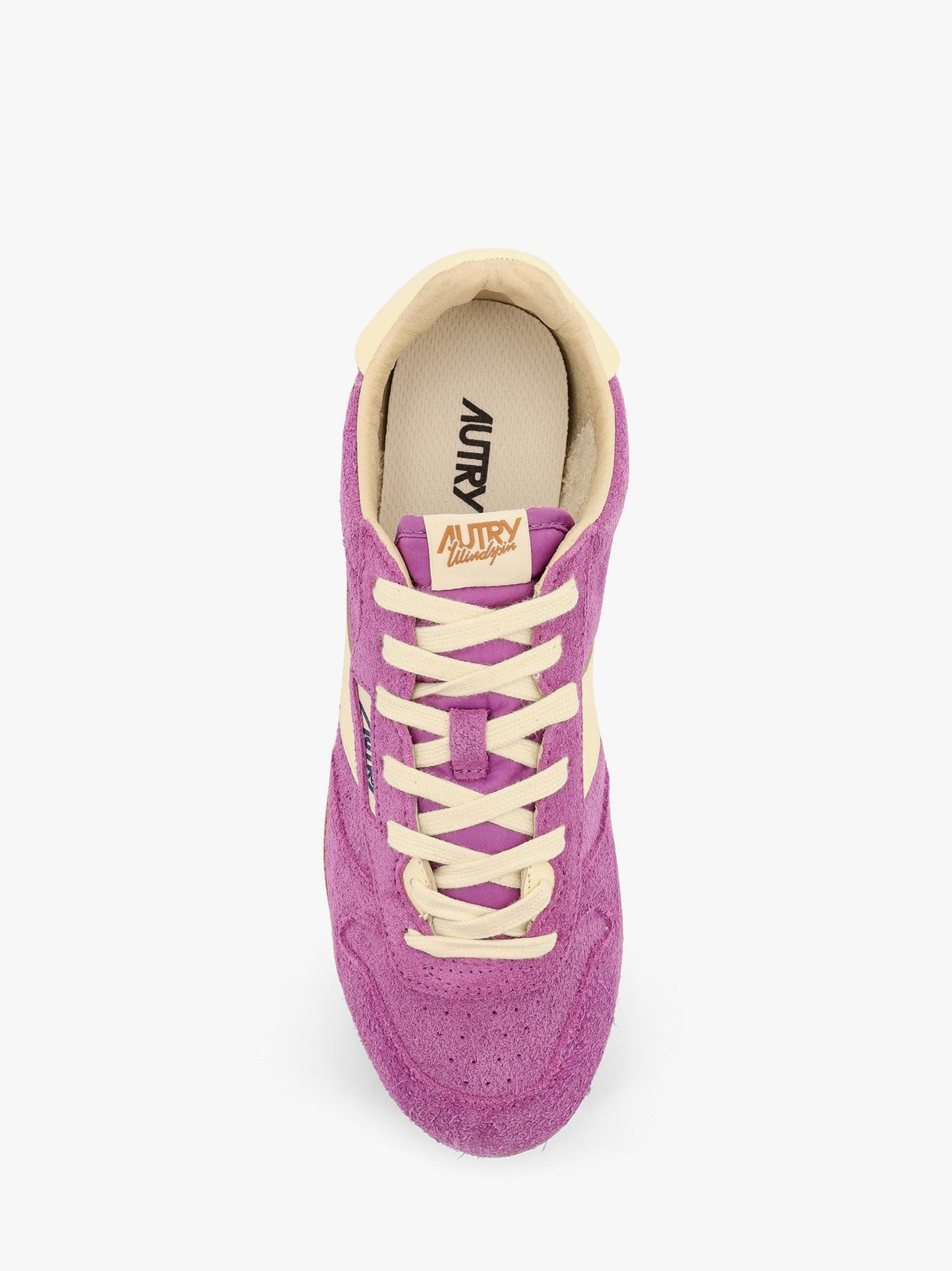 Sneakers low-top windspin in suede e pelle