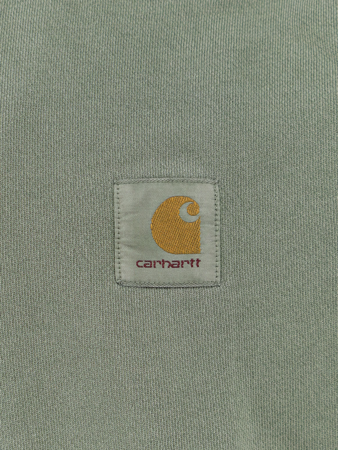 Felpa in cotone Nelson con patch logo
