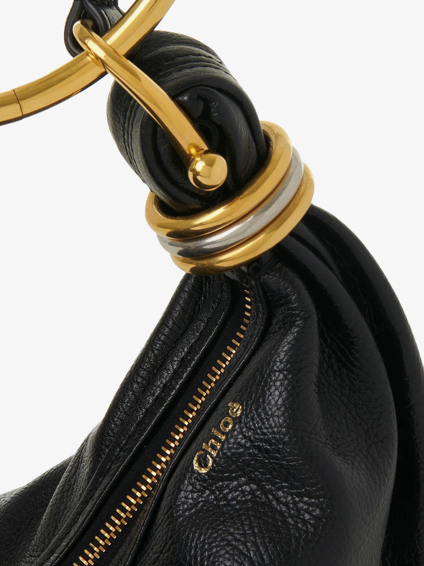 Bracelet hobo leather bag