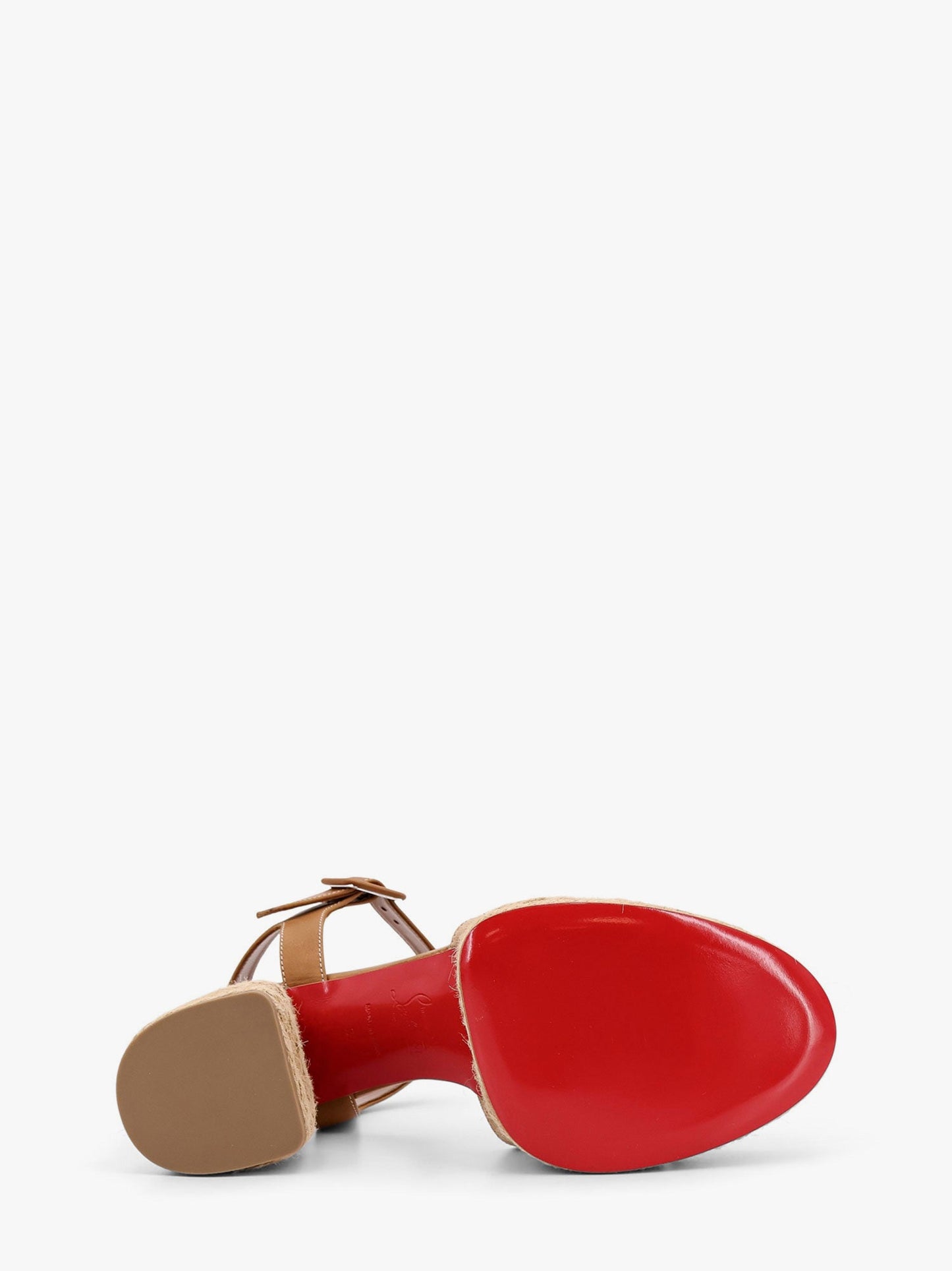 Calakala 85 suede sandals with rope plateau