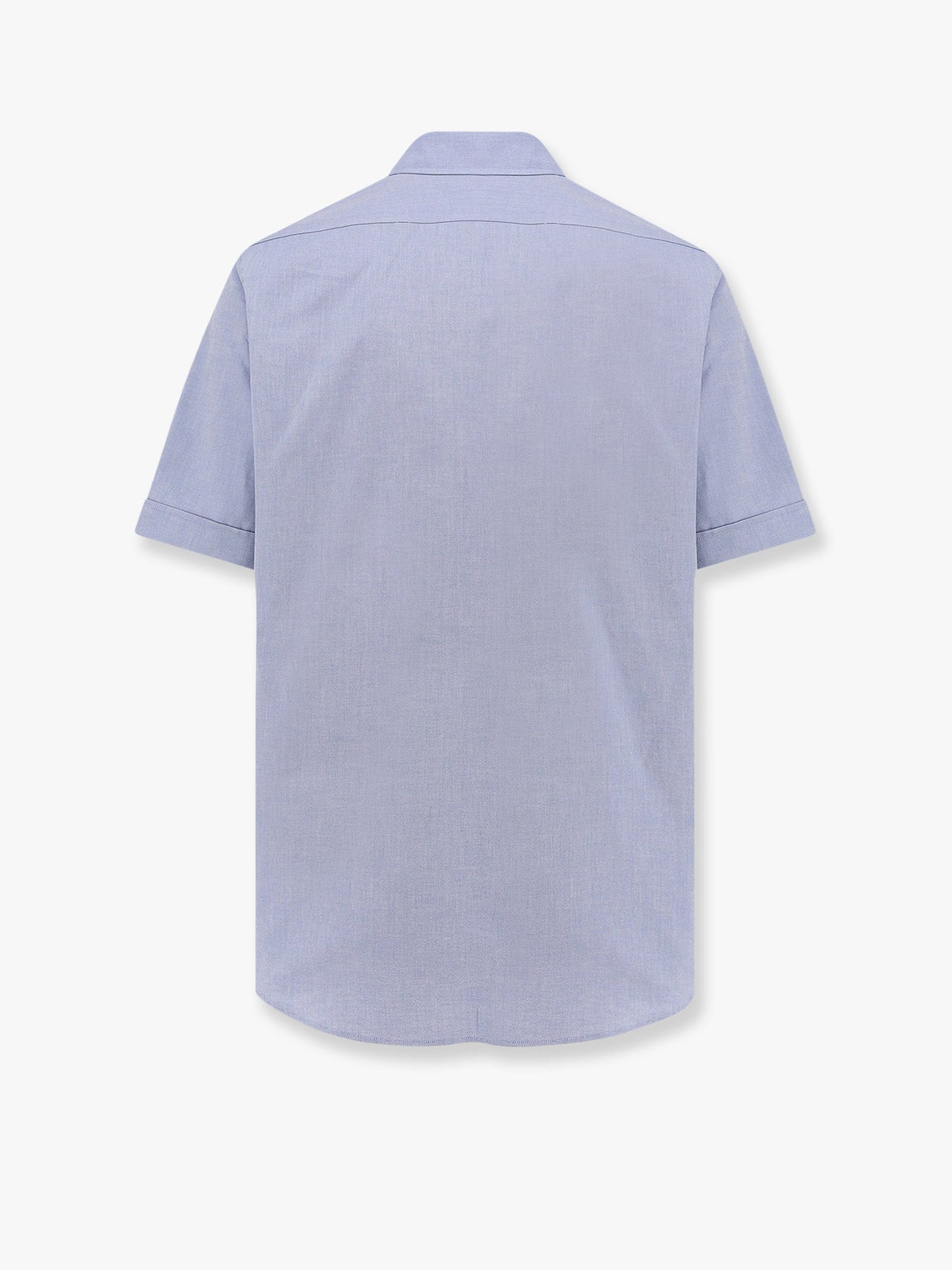 Camicia oxford con ricamo fendi crest