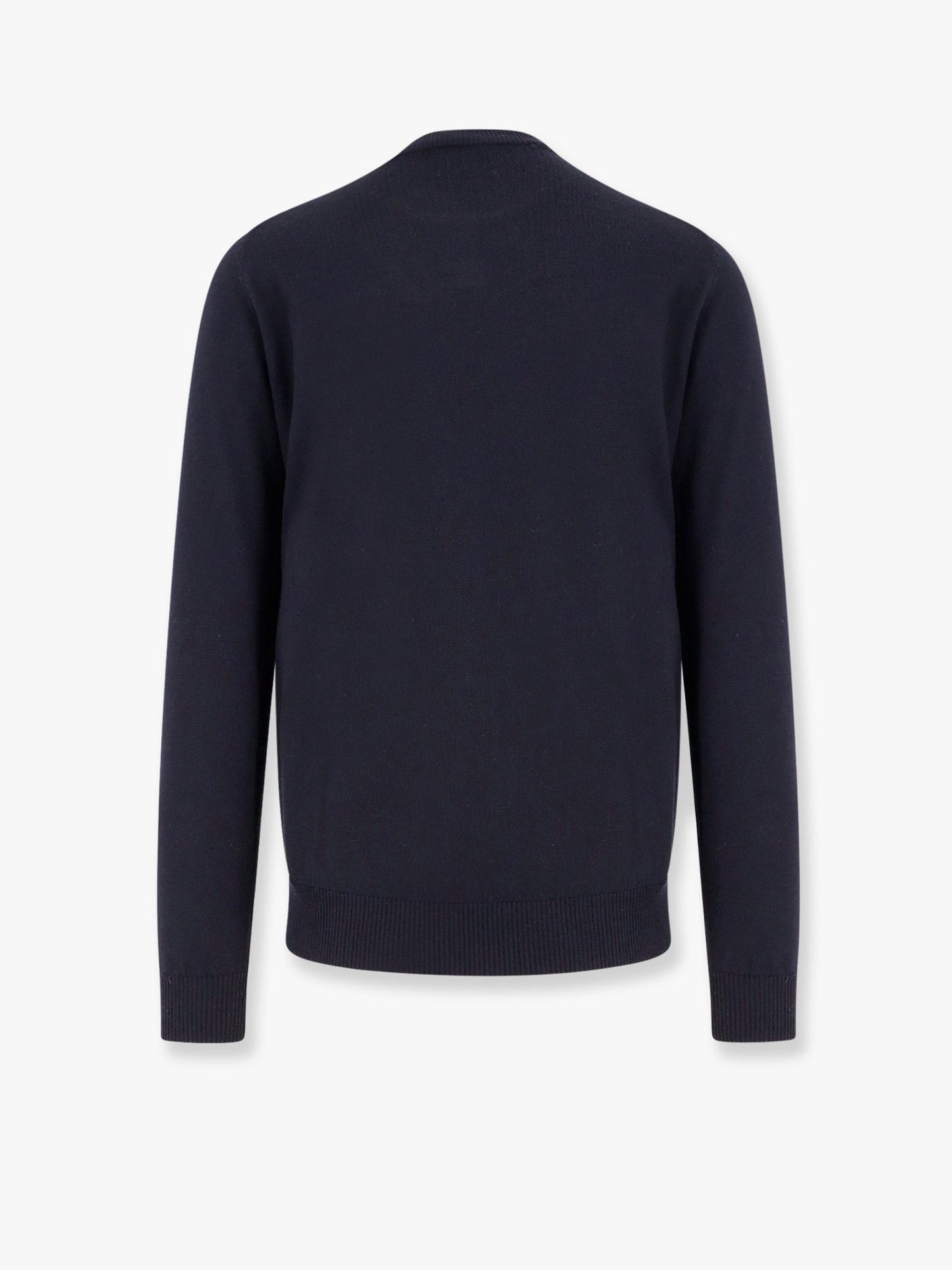 Wool sweater with ff metal logo