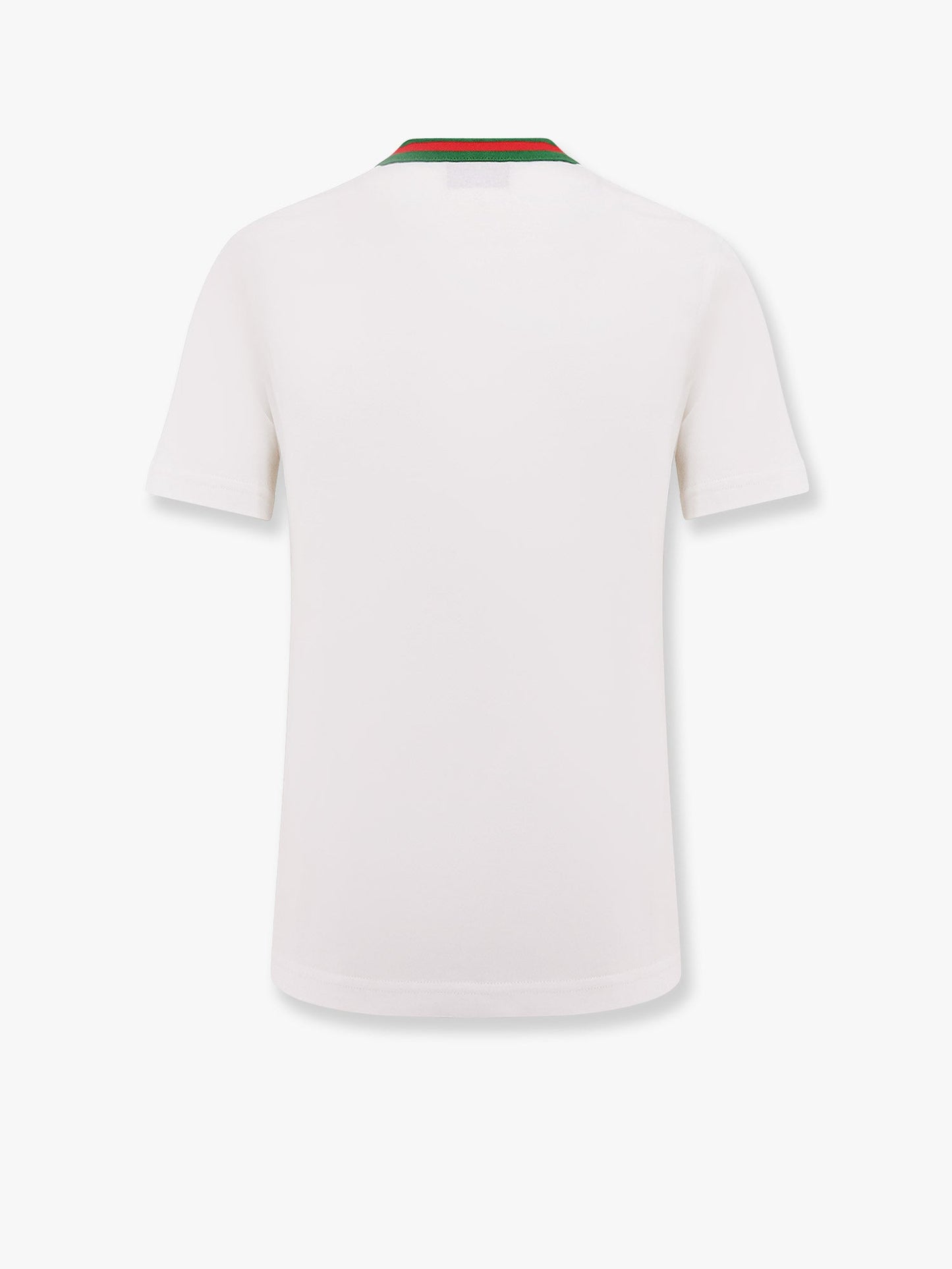 T-shirt in cotone con logo gucci in rilievo