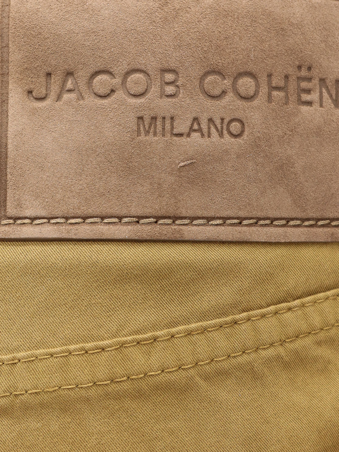 Pantalone bard in cotone stretch con iconico fazzoletto