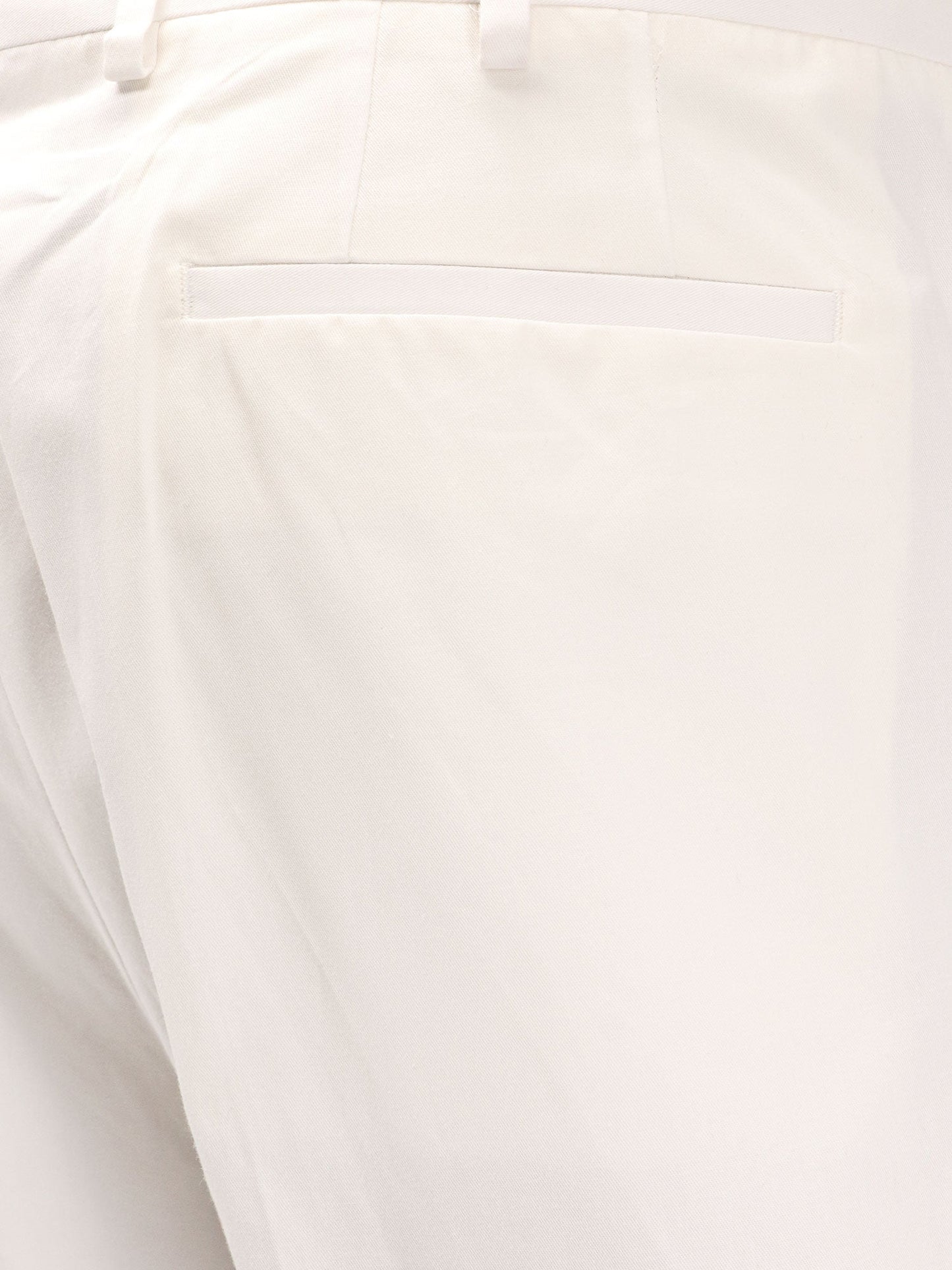 Cotton bermuda shots with pinces