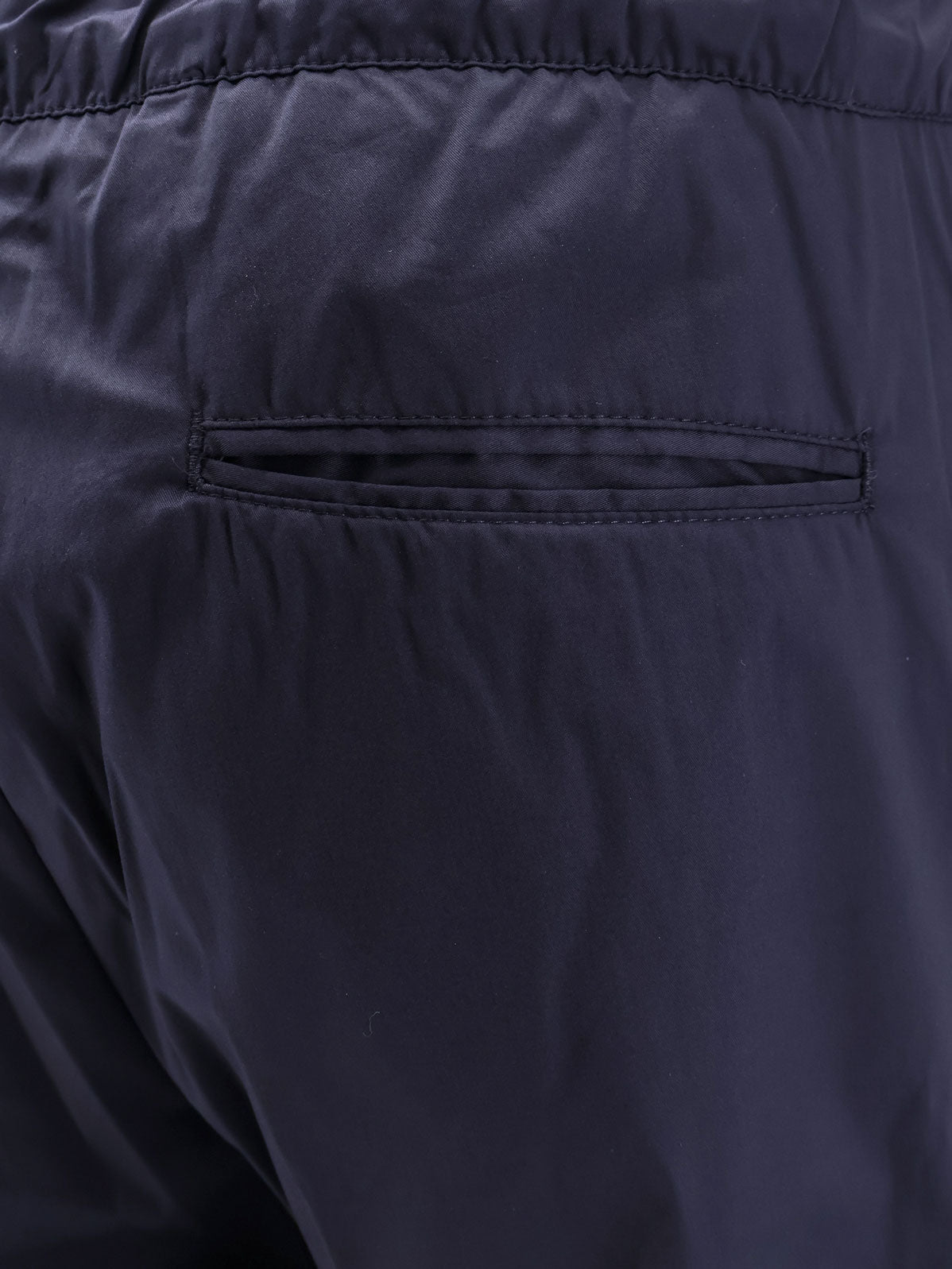 Cotton blend jogger trousers