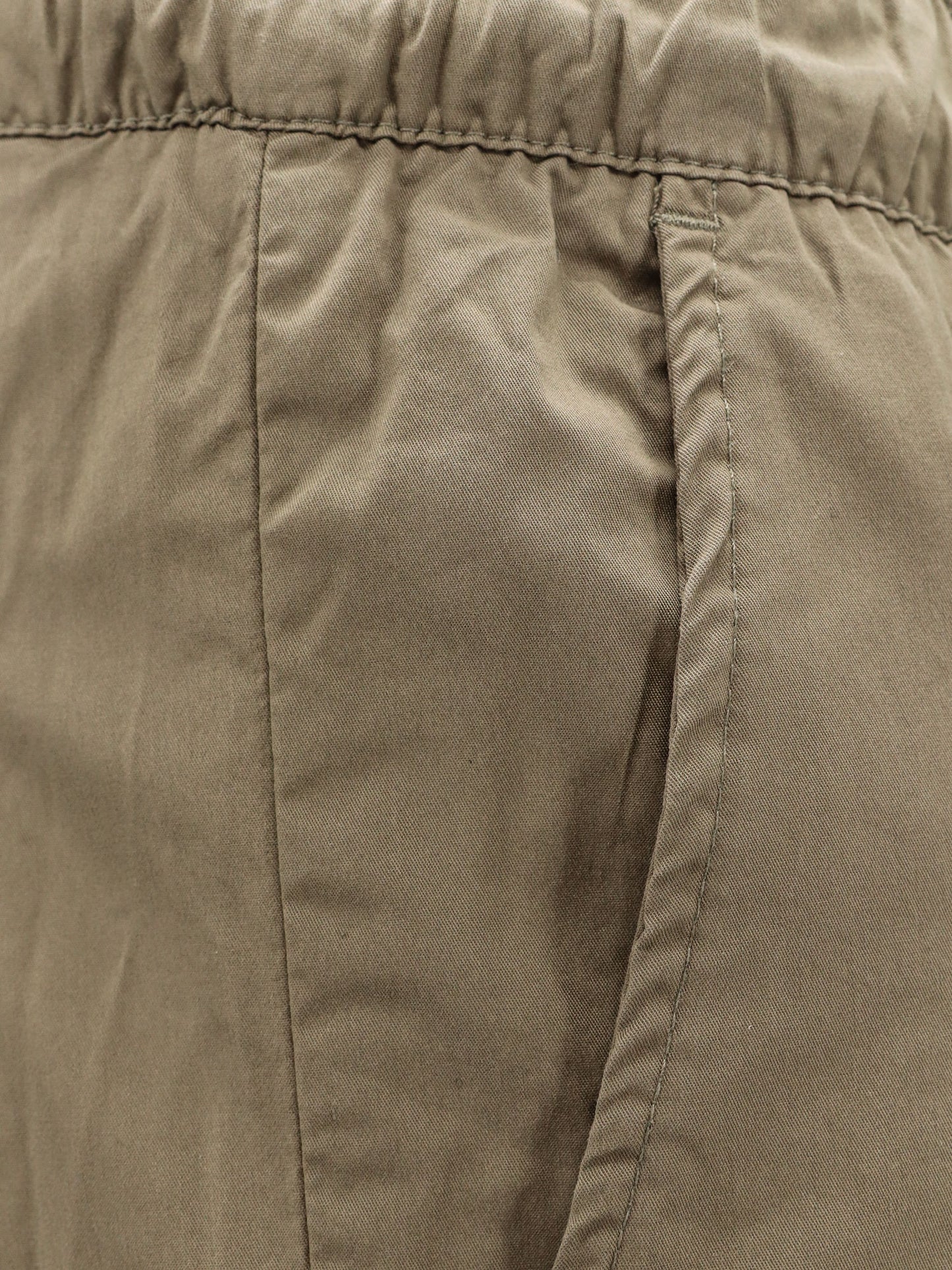 Cotton blend jogger trousers
