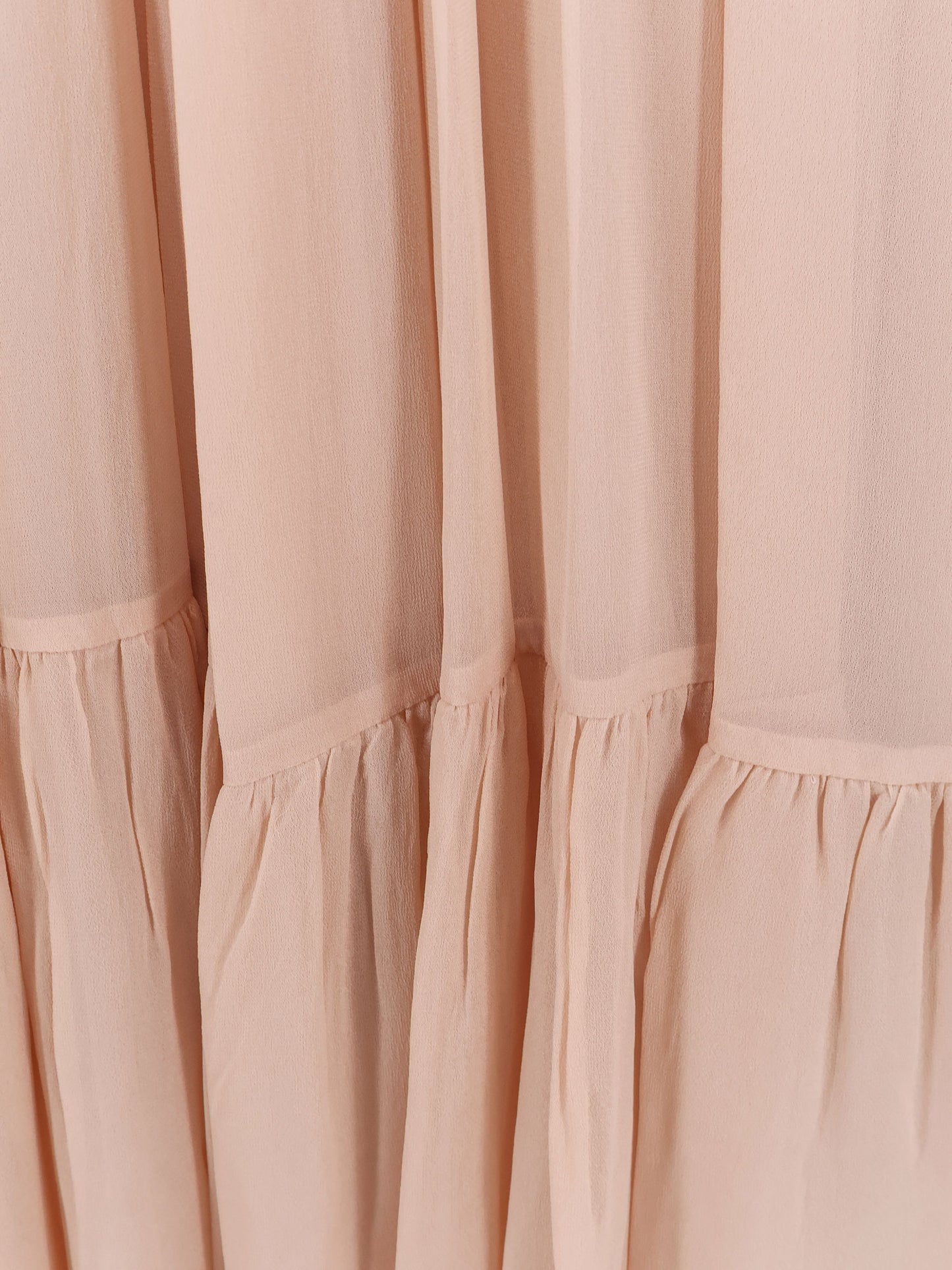 Venturone chiffon long dress