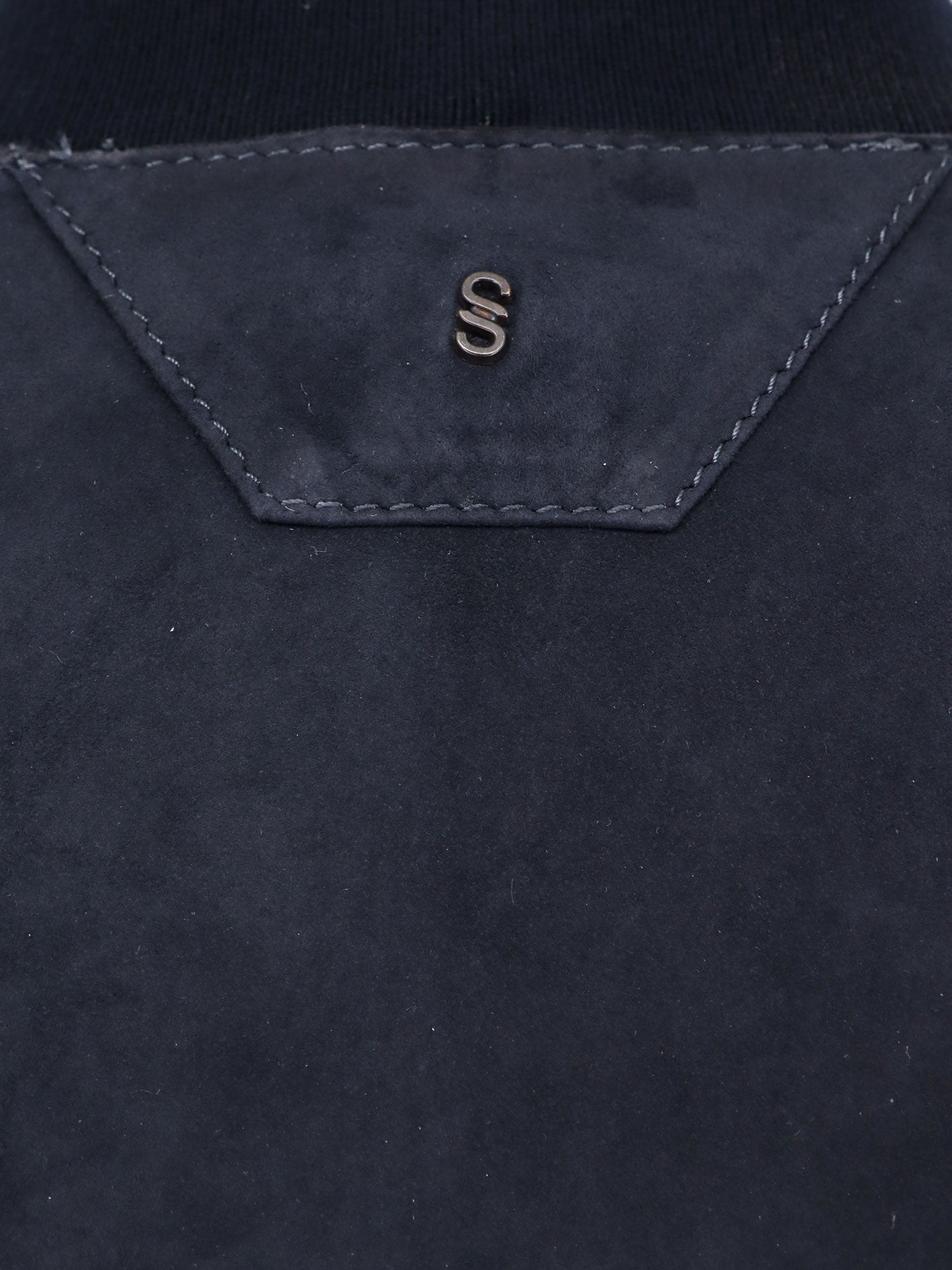 Unlined suede jacket