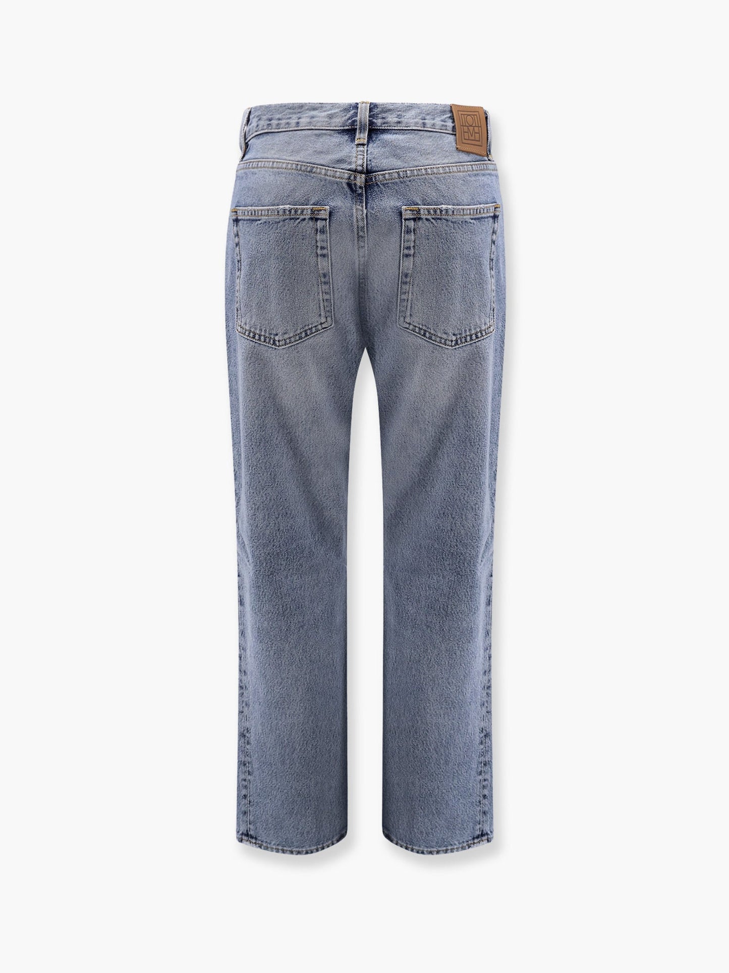 Twisted seam jeans