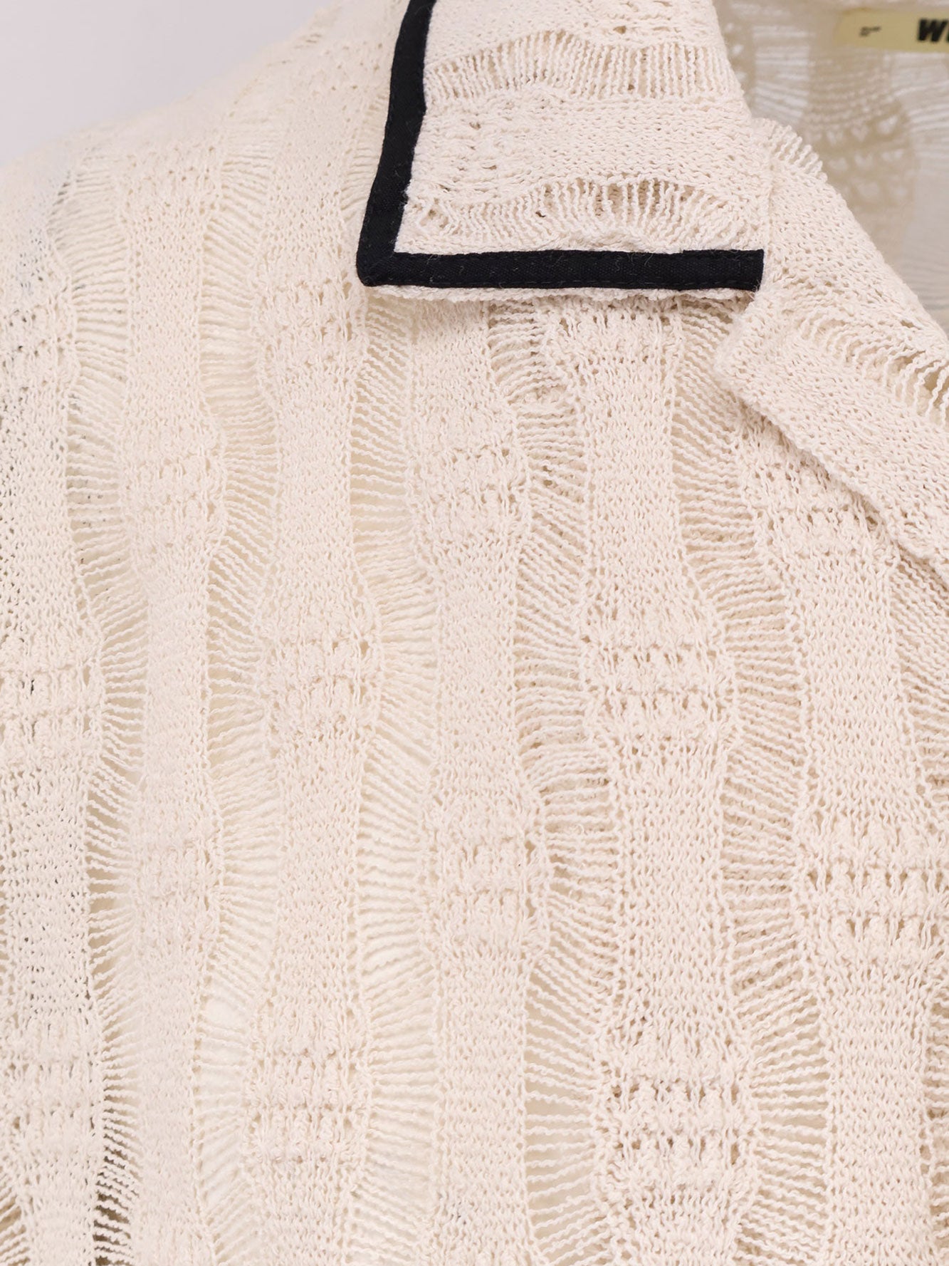 WB Sunny Granny perforated knit shirt