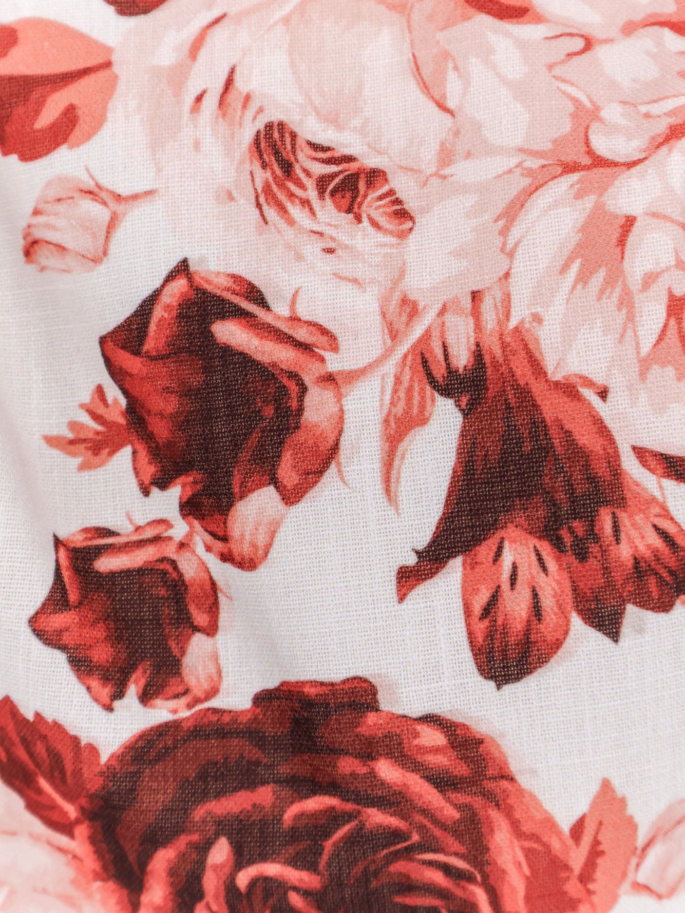 Top in misto lino e cotone