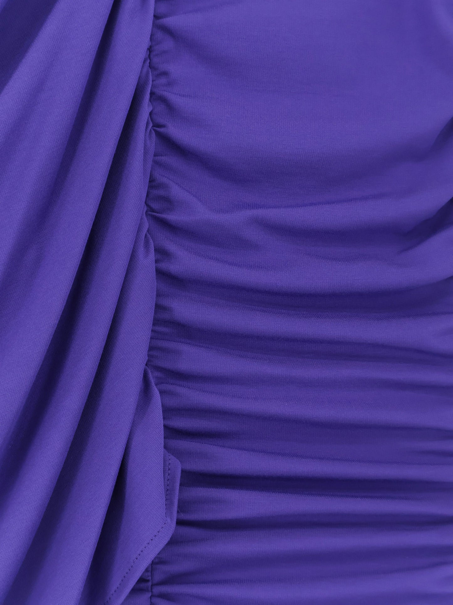 Draped long dress