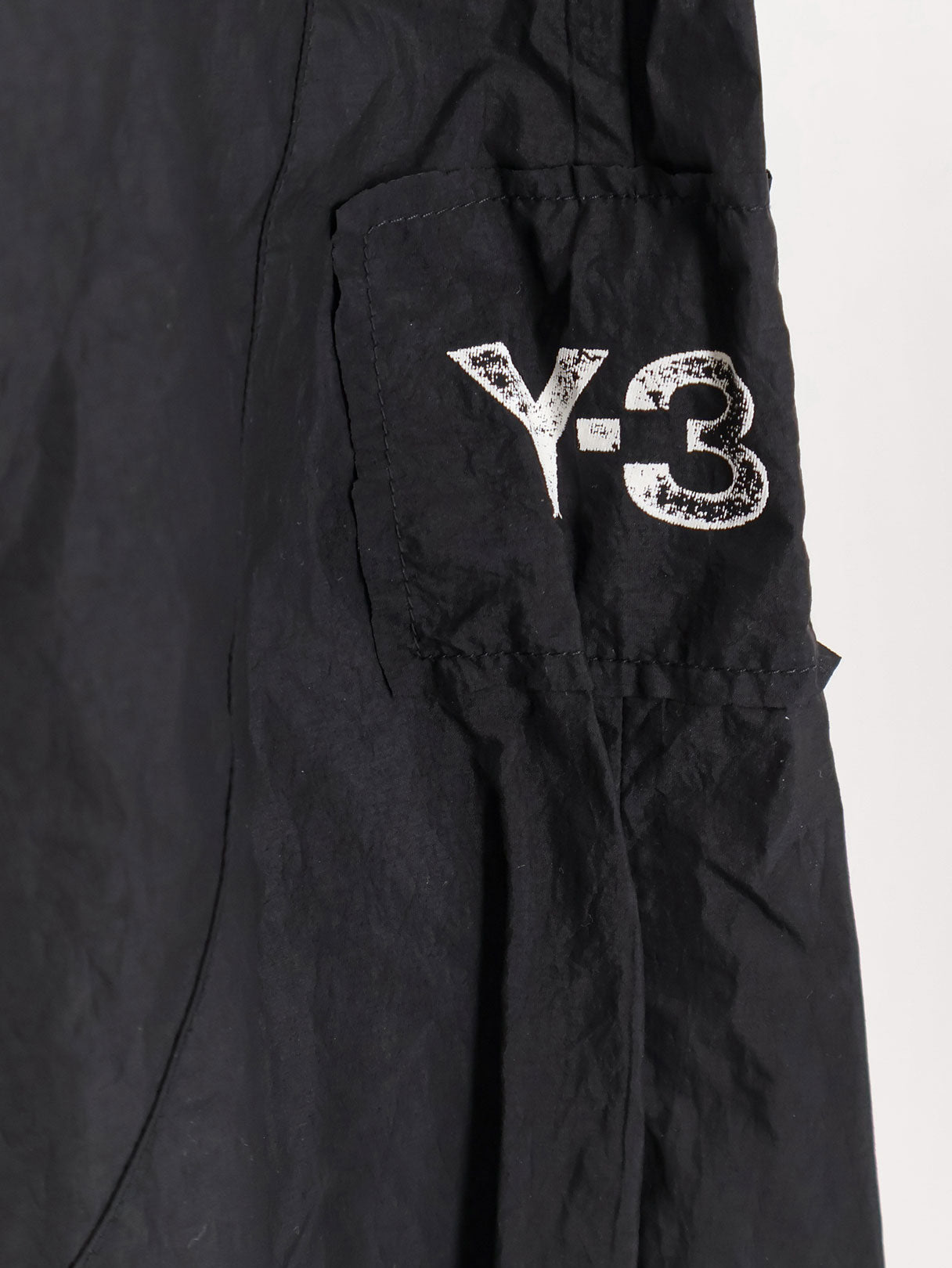 Baggy nylon trousers