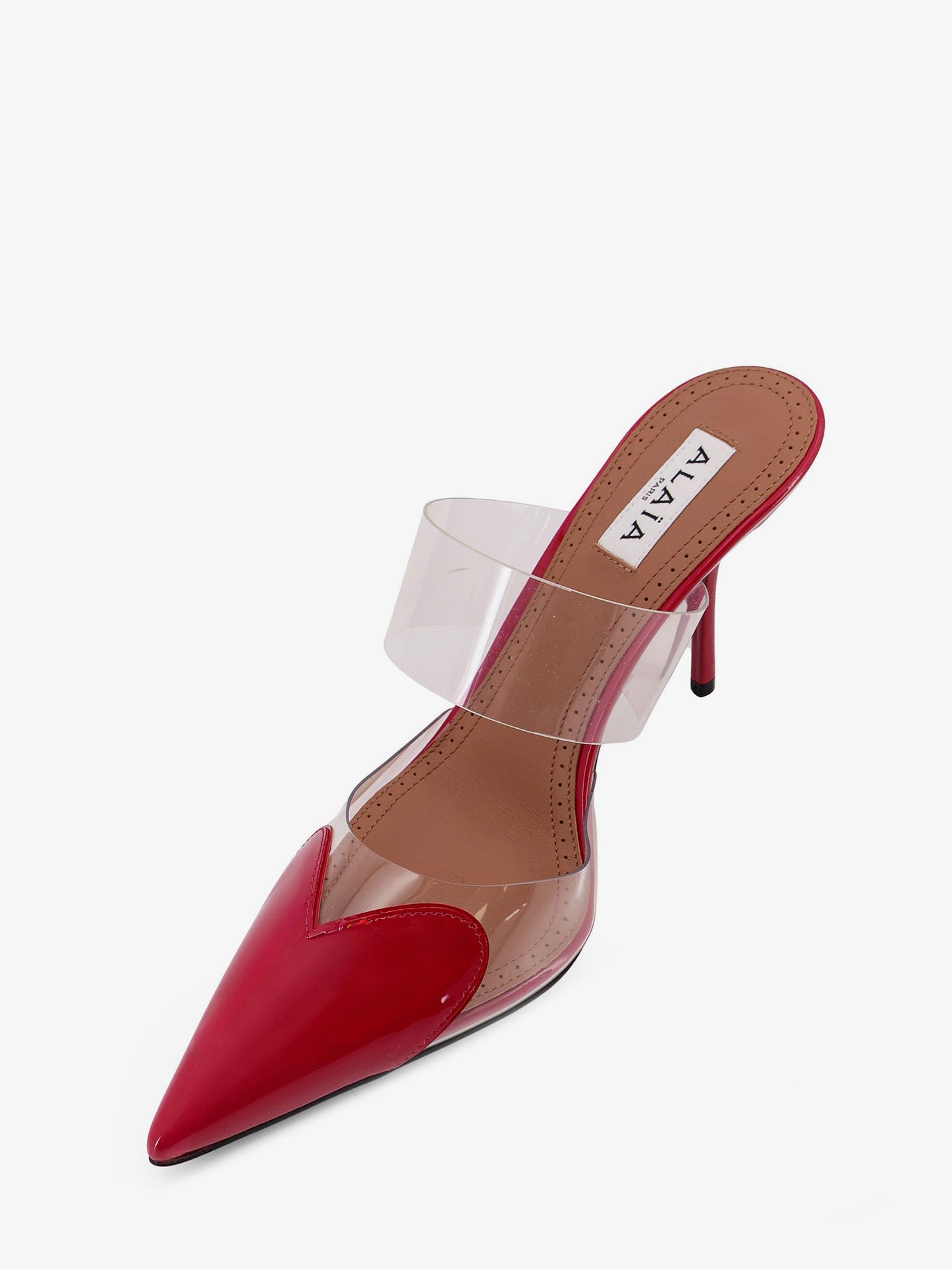 Le Coeur patent leather sandals