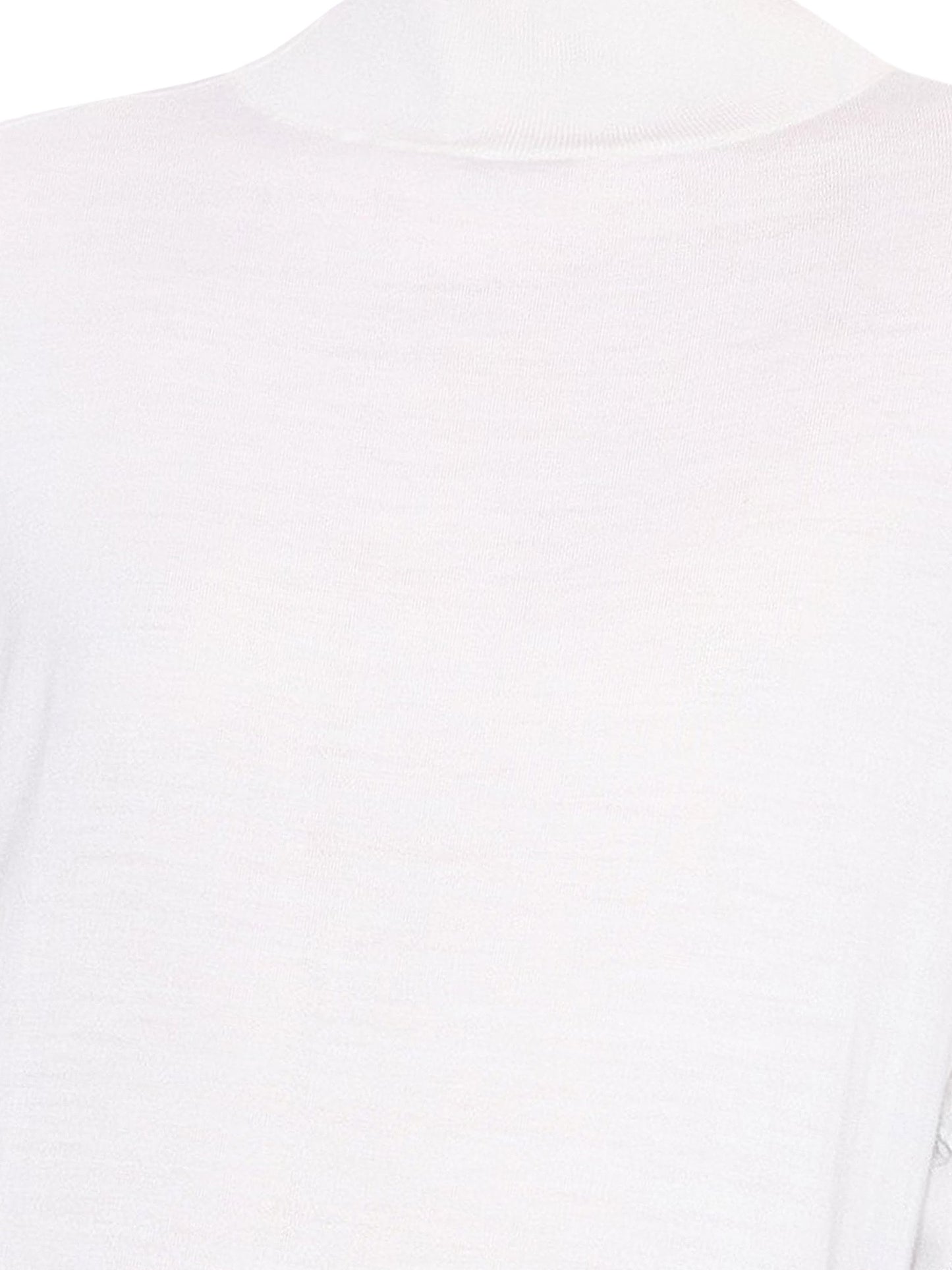 Peplum virgin wool sweater